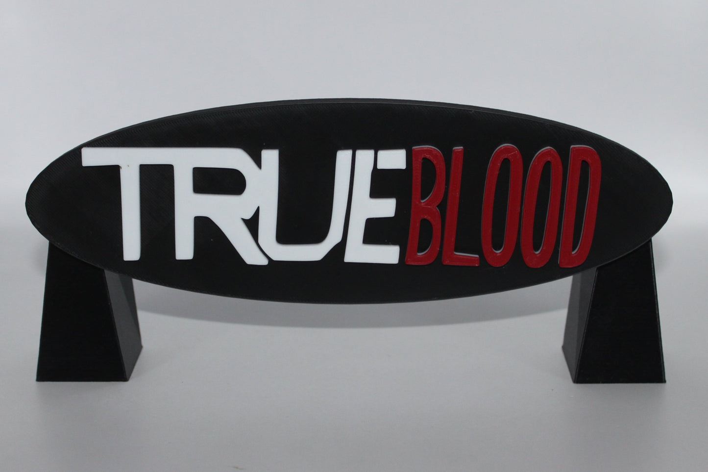 True Blood 3D printed Logo Sign Wall Desk Shelf Art