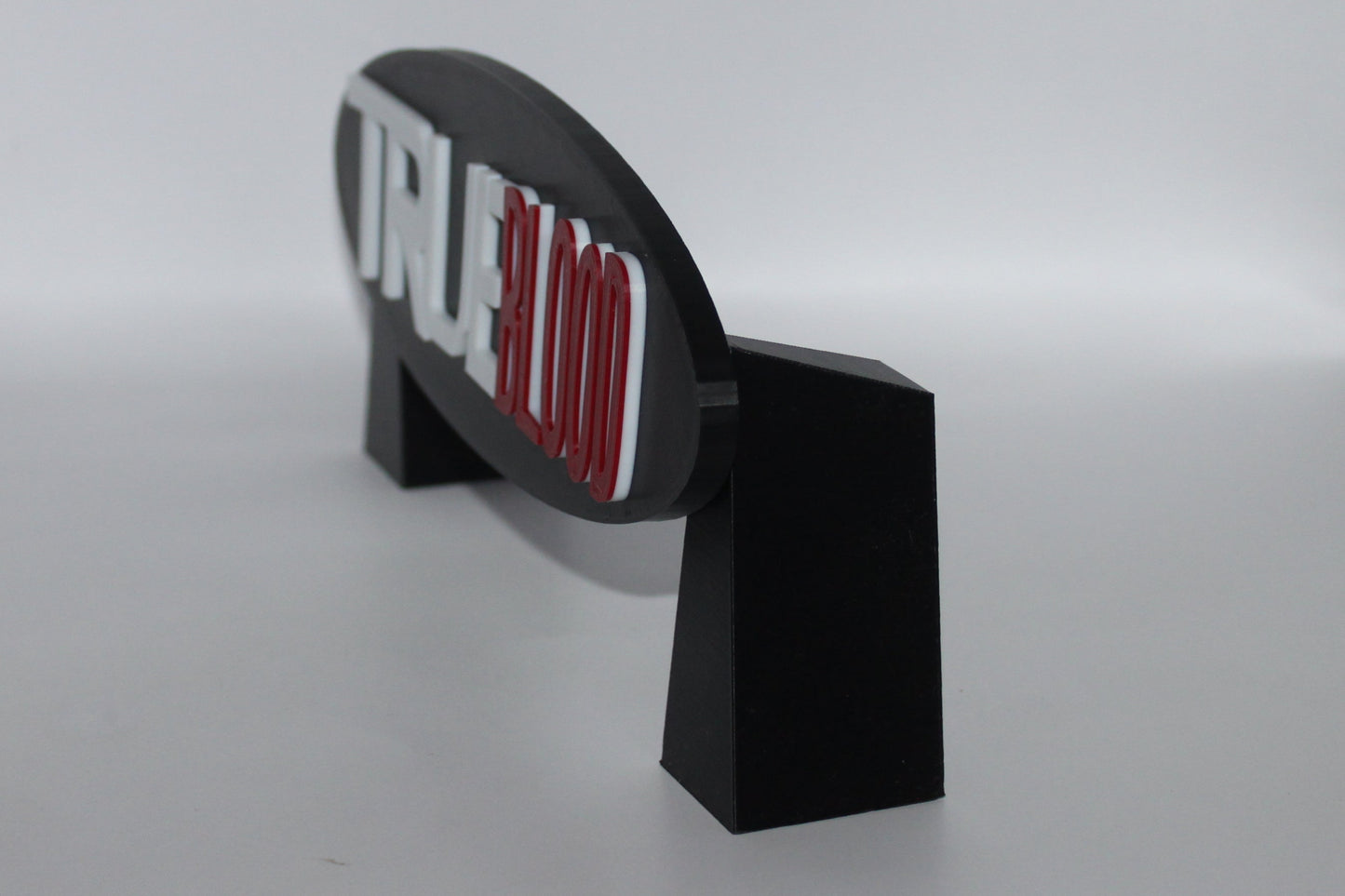 True Blood 3D printed Logo Sign Wall Desk Shelf Art