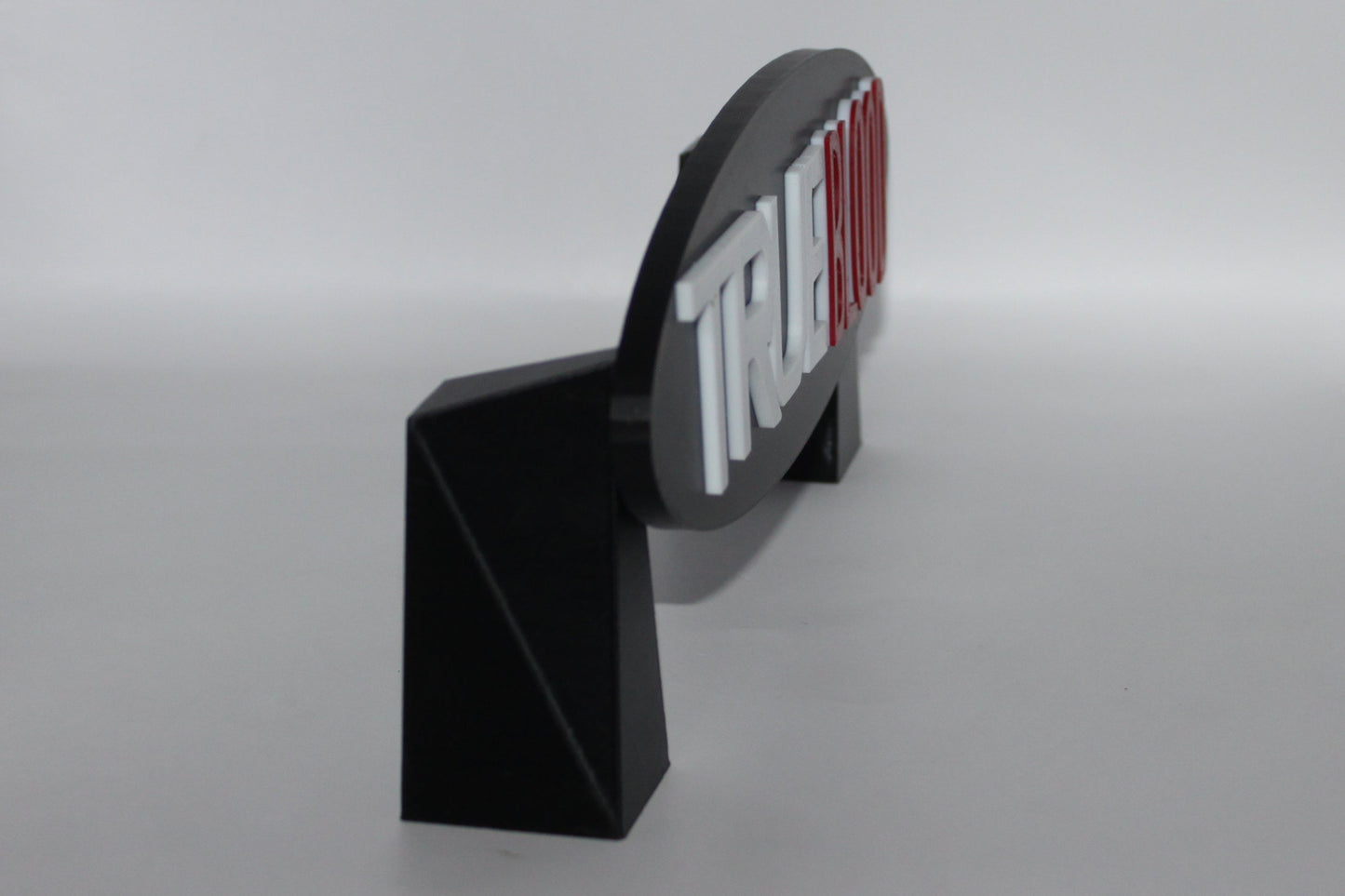 True Blood 3D printed Logo Sign Wall Desk Shelf Art