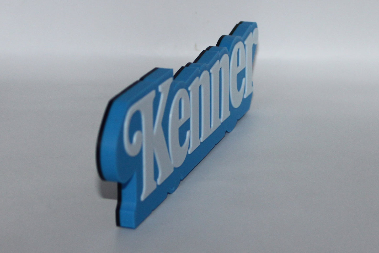 Kenner 3D printed Logo Sign Wall Desk Shelf Art