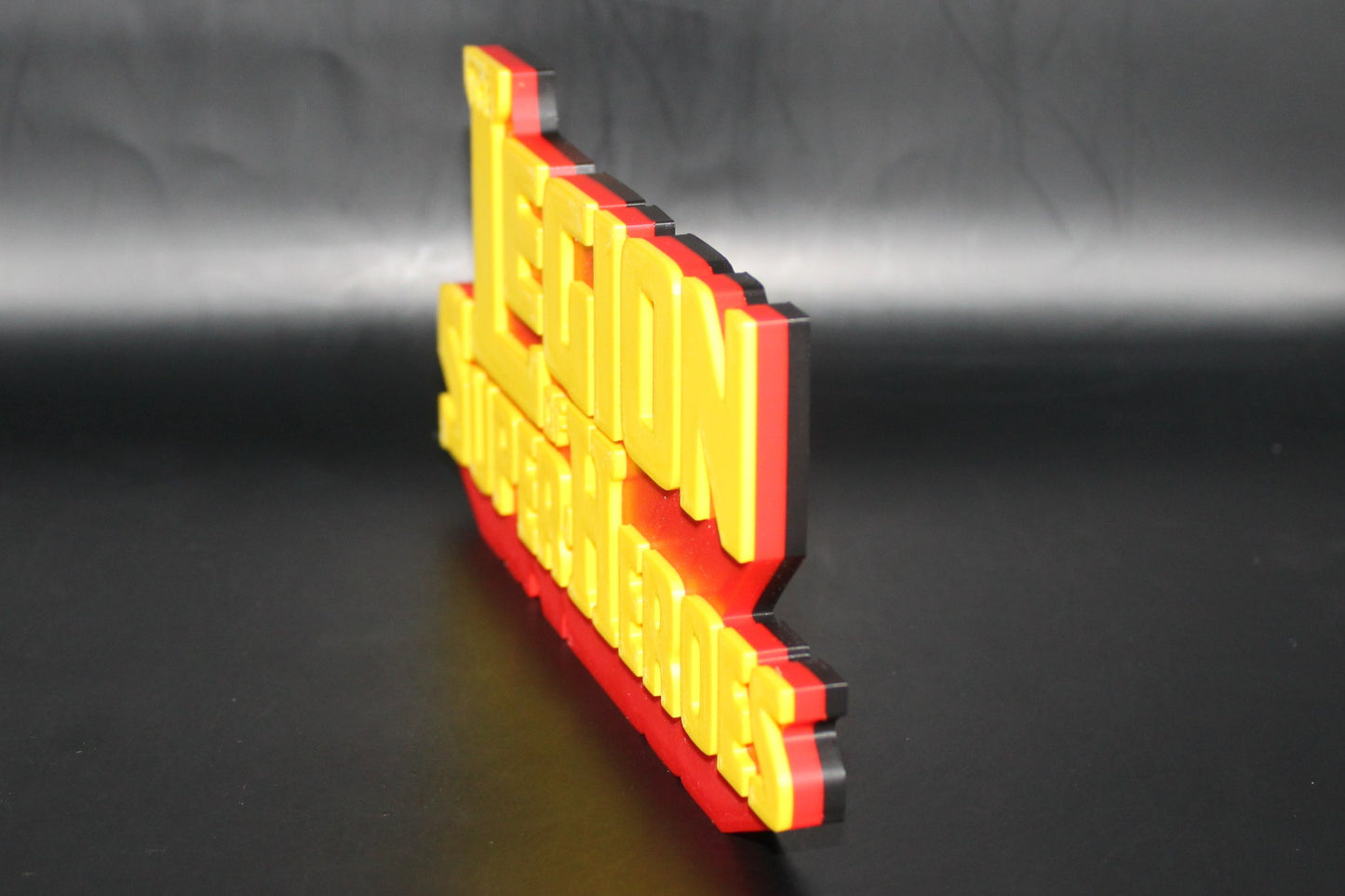 The Legion of Super-Heroes 3D printed Logo Sign Wall Desk Shelf Art