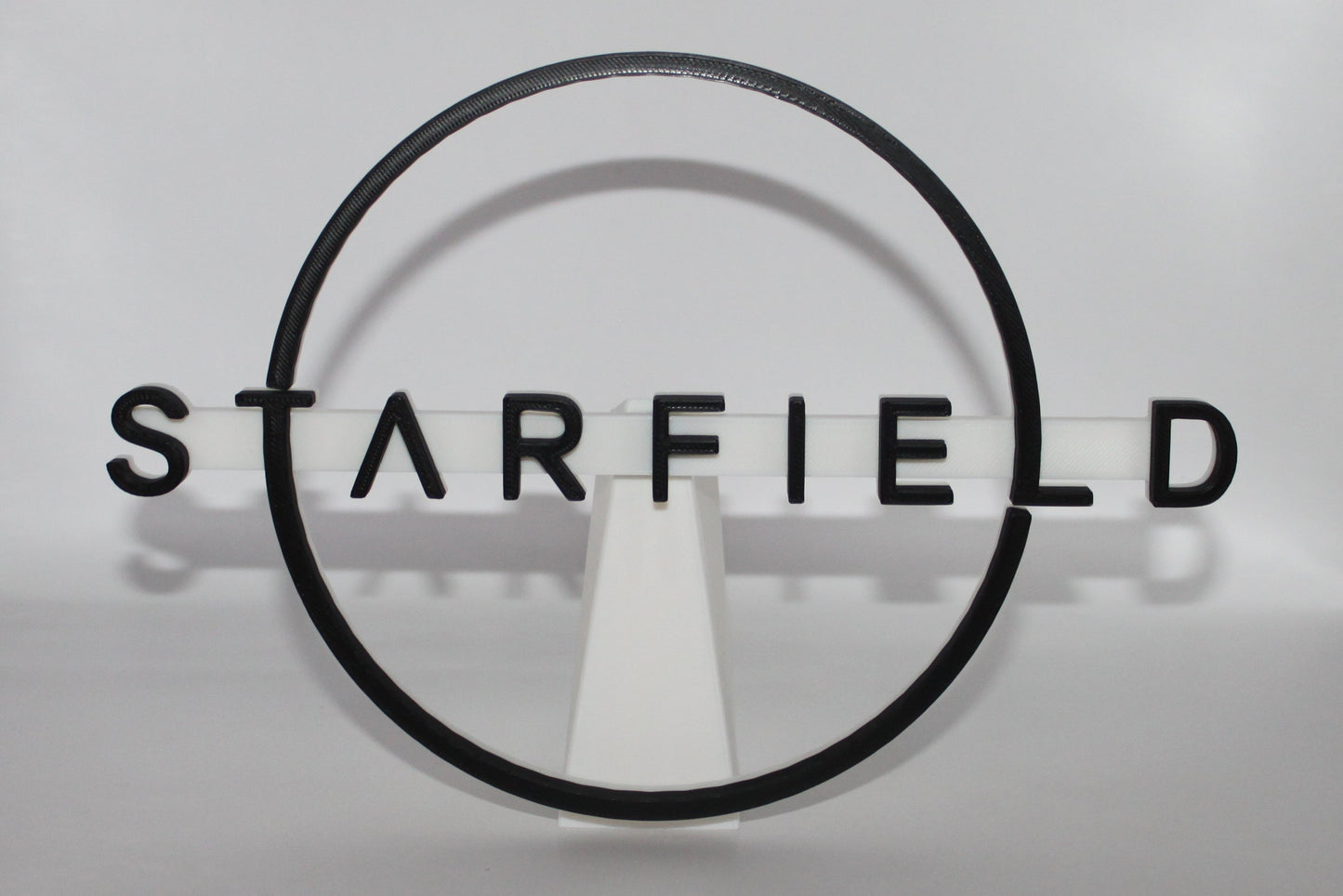 Starfield 3D printed Logo Sign Wall Desk Shelf Art