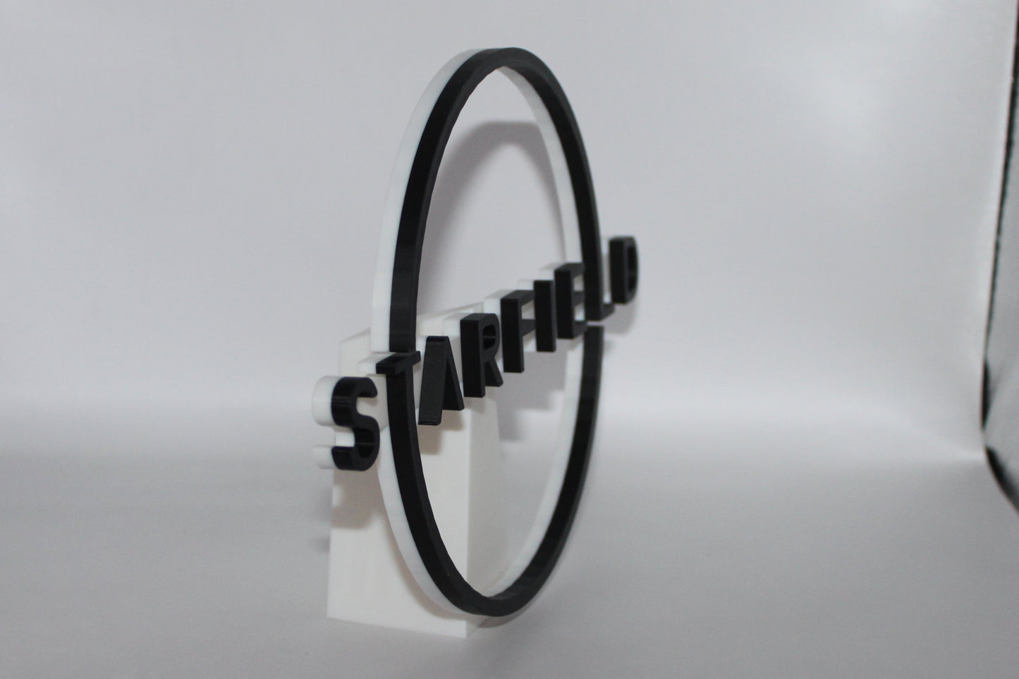 Starfield 3D printed Logo Sign Wall Desk Shelf Art