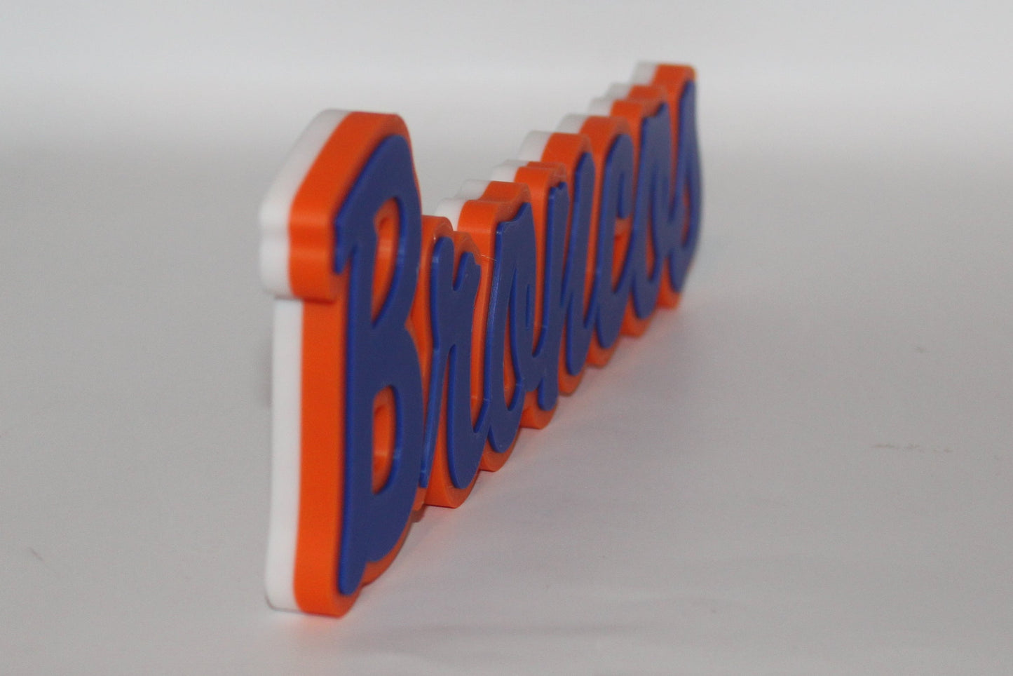 Boise State Broncos 3D printed Logo Sign Wall Desk Shelf Art