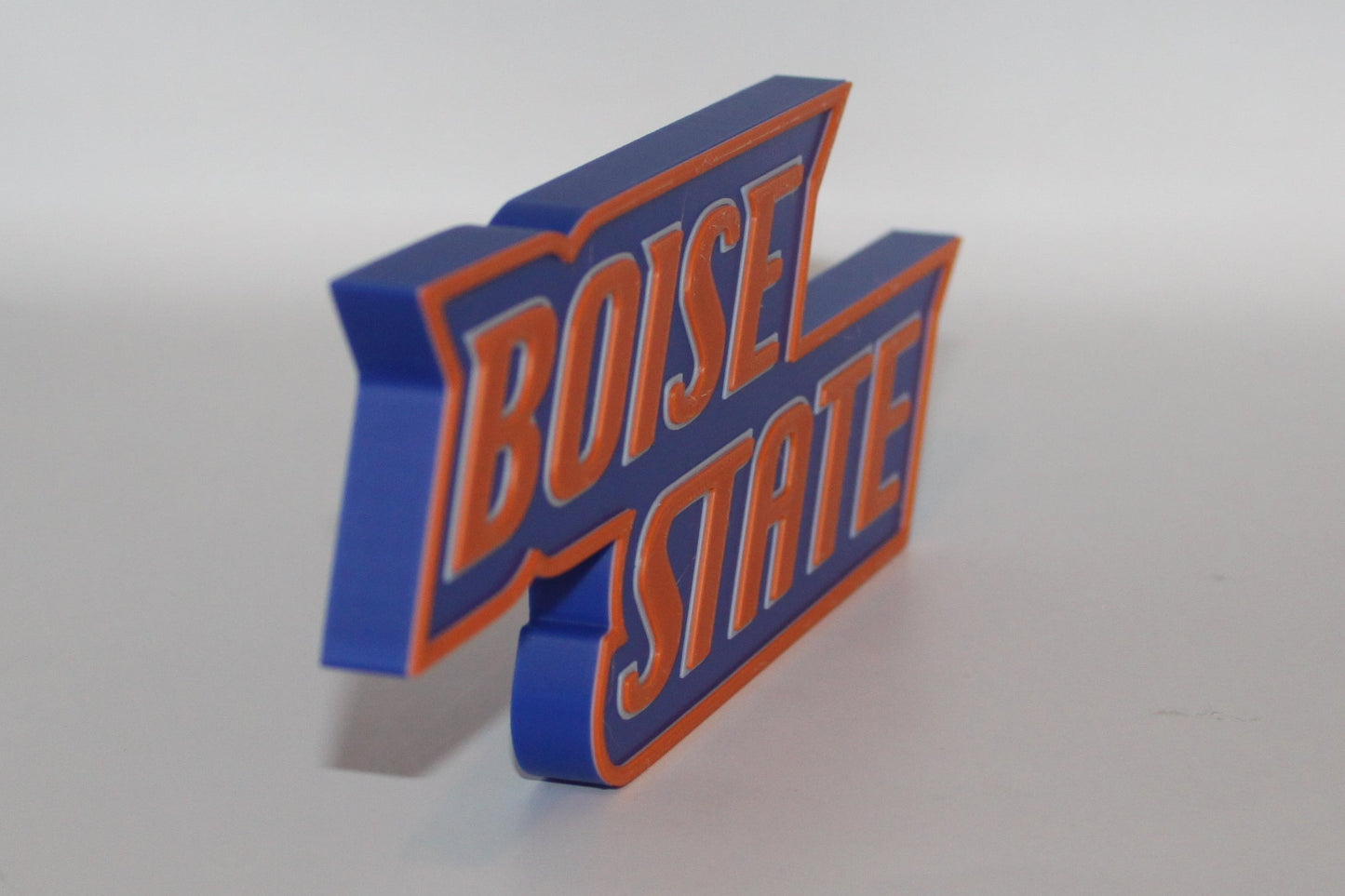 Boise State Broncos 3D printed Logo Sign Wall Desk Shelf Art
