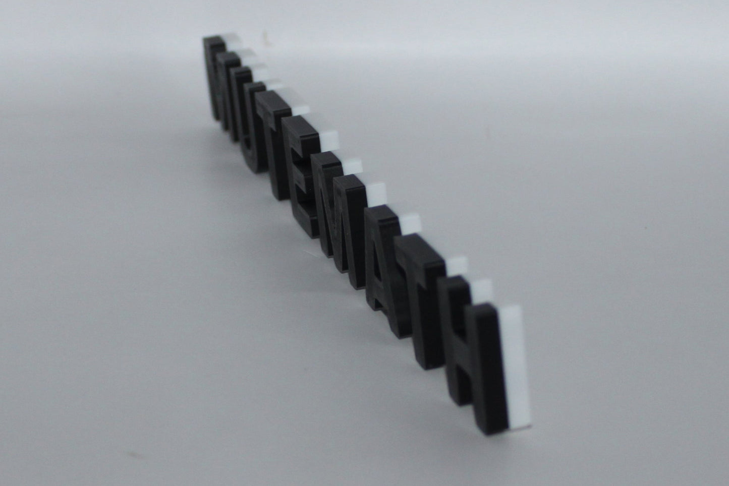 MUTEMATH 3D printed Logo Sign Wall Desk Shelf Art