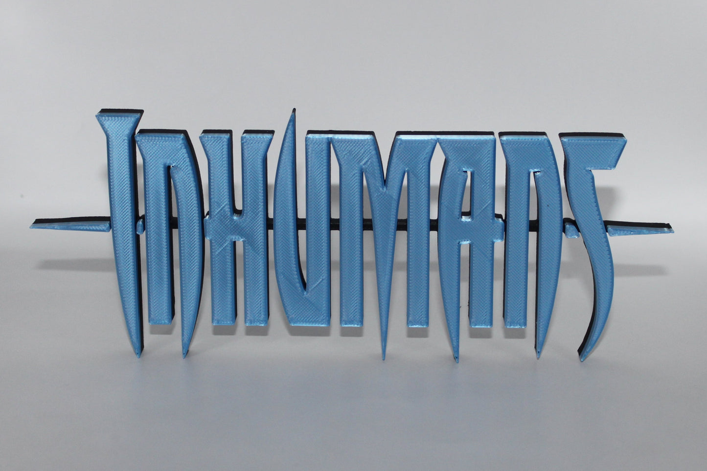 Inhumans 3D printed Logo Sign Wall Desk Shelf Art