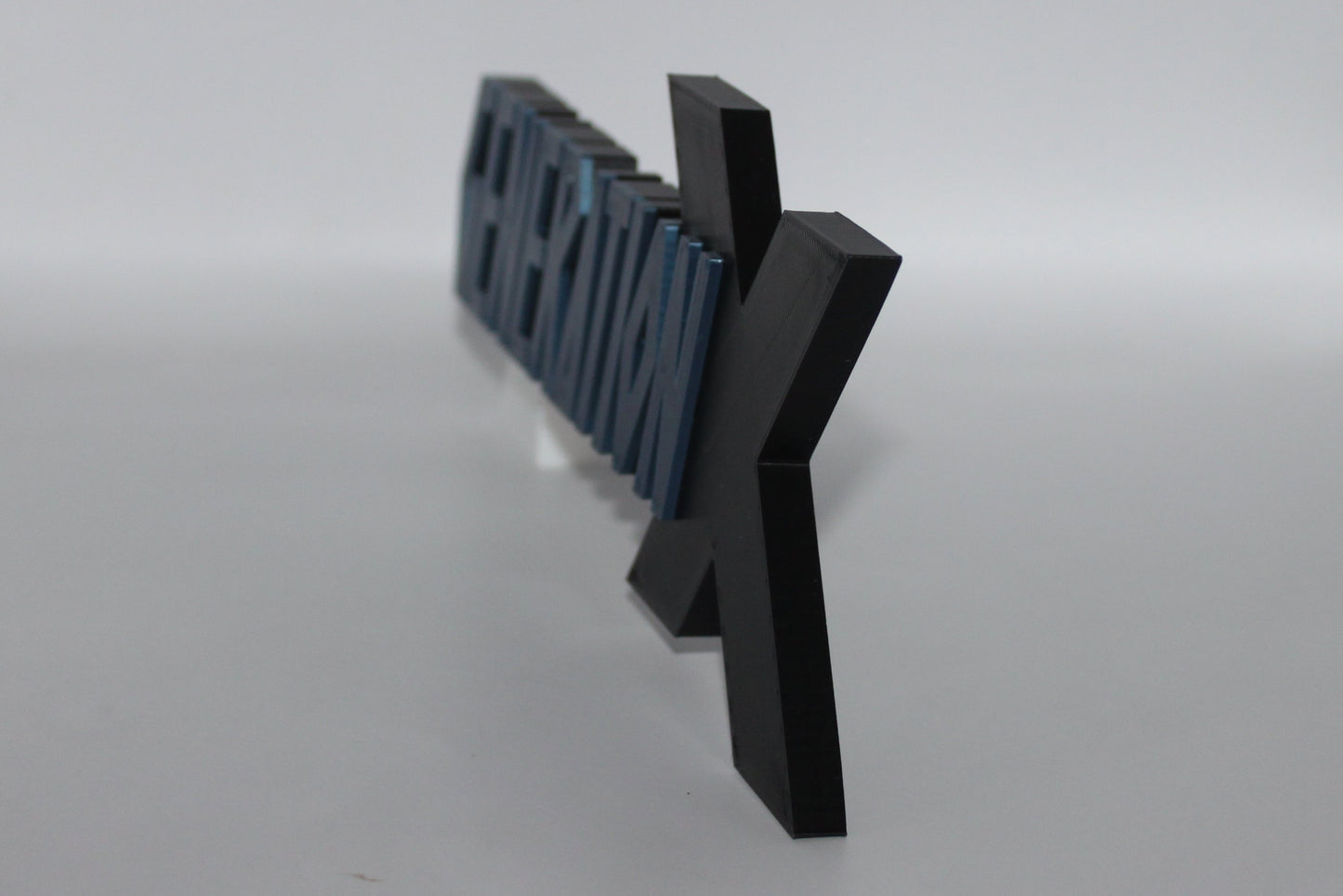 Generation X 3D printed Logo Sign Wall Desk Shelf Art