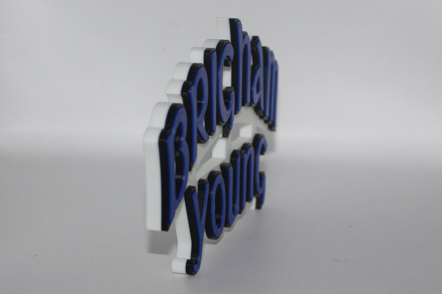 Brigham Young Cougars 3D printed Logo Sign Wall Desk Shelf Art