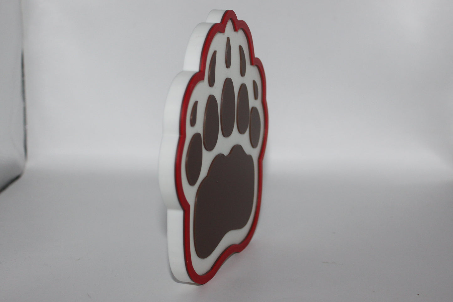 Brown Bears 3D printed Logo Sign Wall Desk Shelf Art