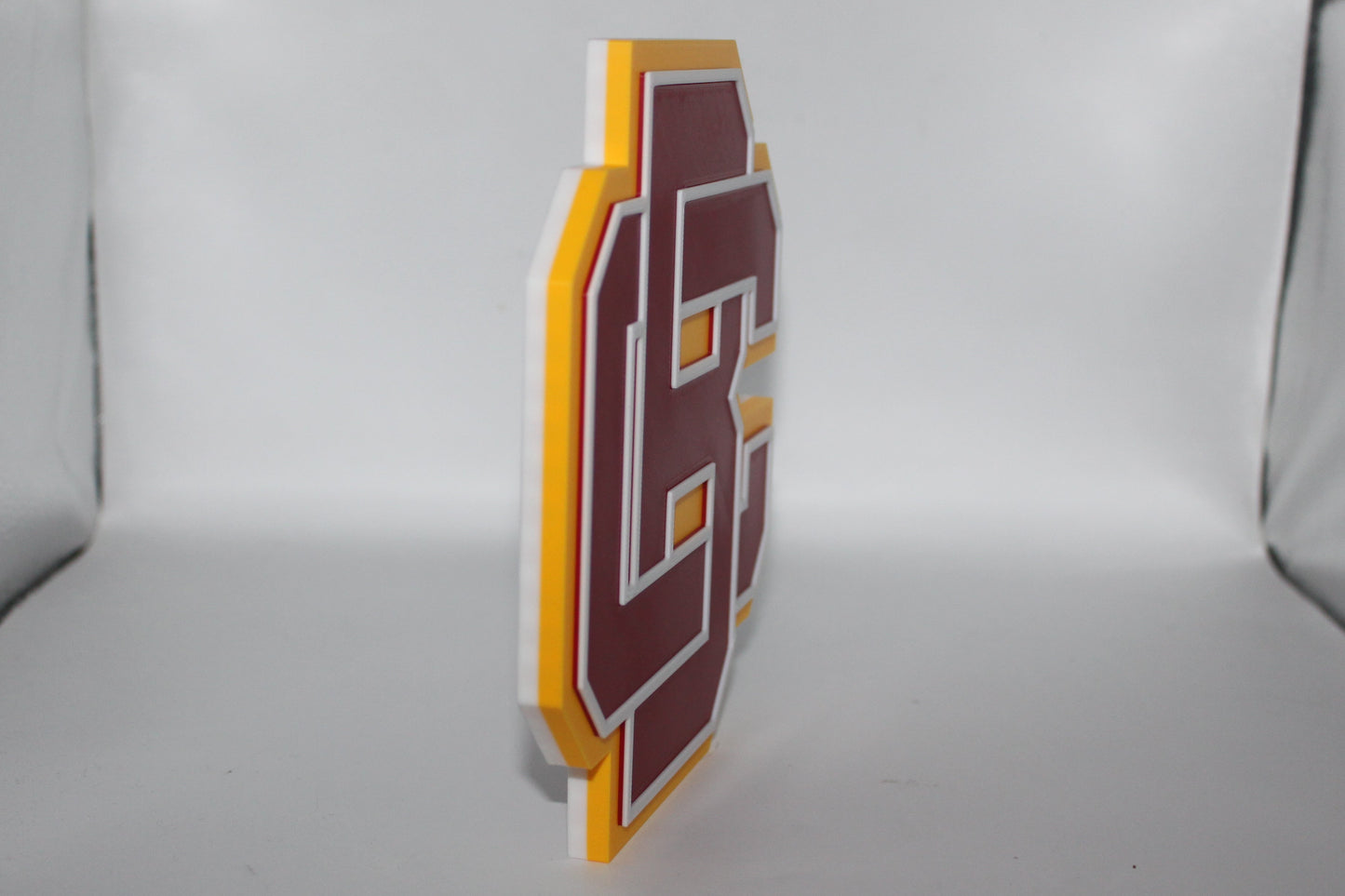 Bethune-Cookman Wildcats 3D printed Logo Sign Wall Desk Shelf Art