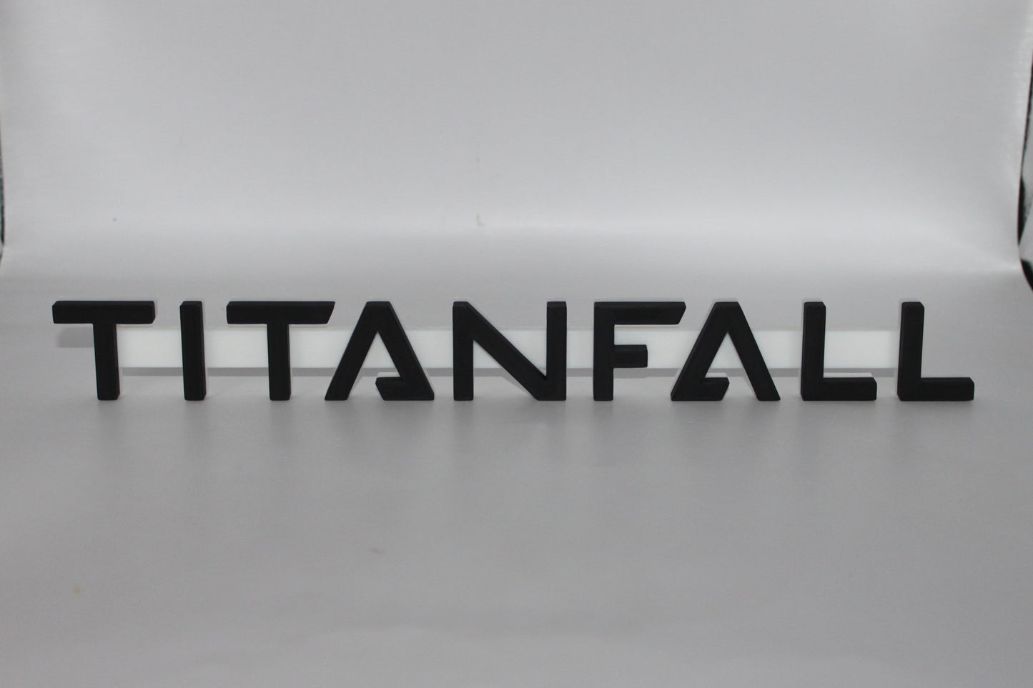 Titanfall 3D printed Logo Sign Wall Desk Shelf Art