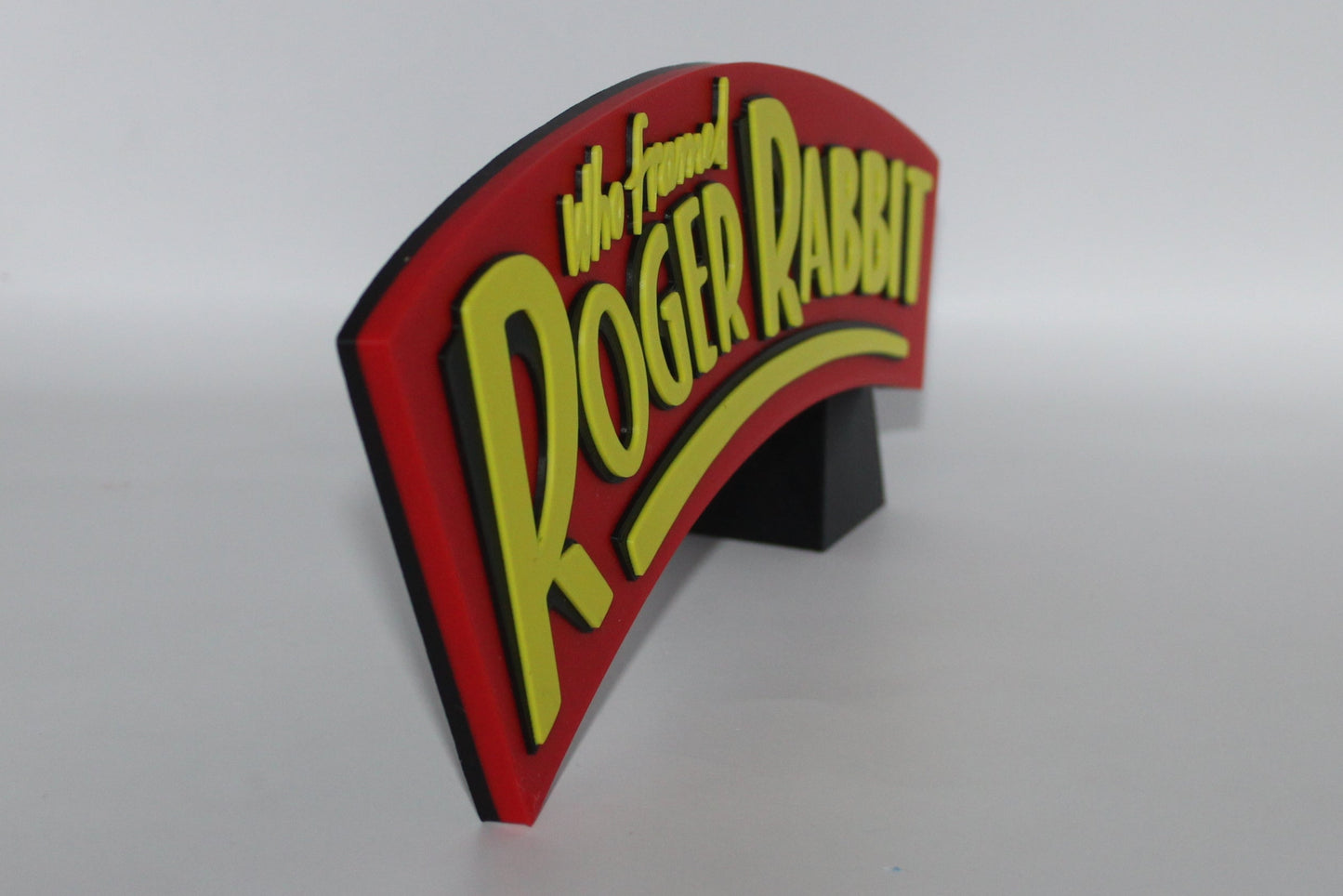 Who Framed Roger Rabbit 3D printed Logo Sign Wall Desk Shelf Art