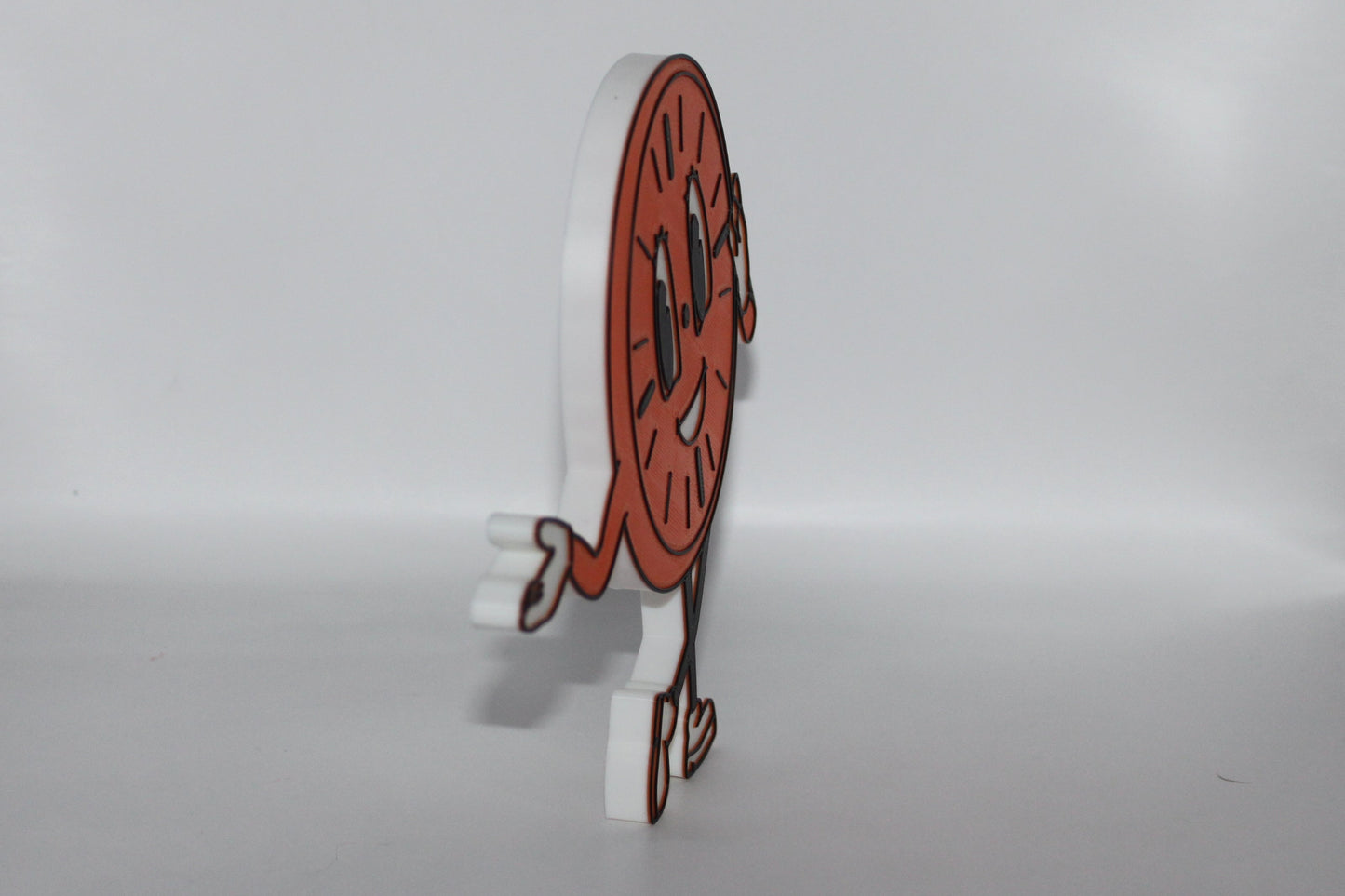 Ms. Minutes, Loki 3D printed Logo Sign Wall Desk Shelf Art