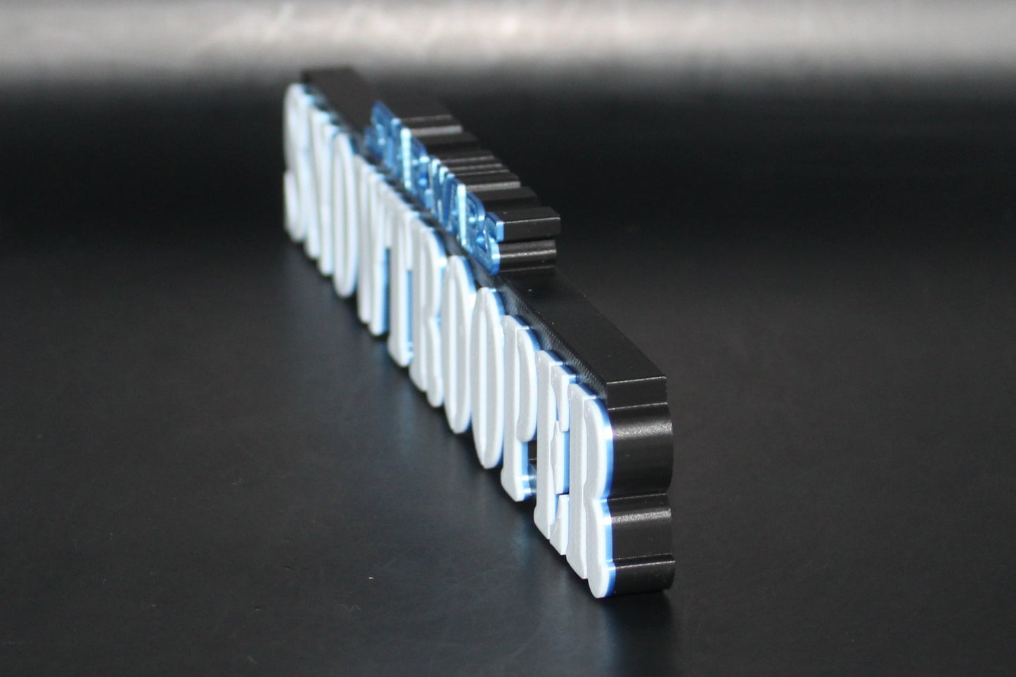 Snow trooper 3D printed Logo Sign Wall Desk Shelf Art