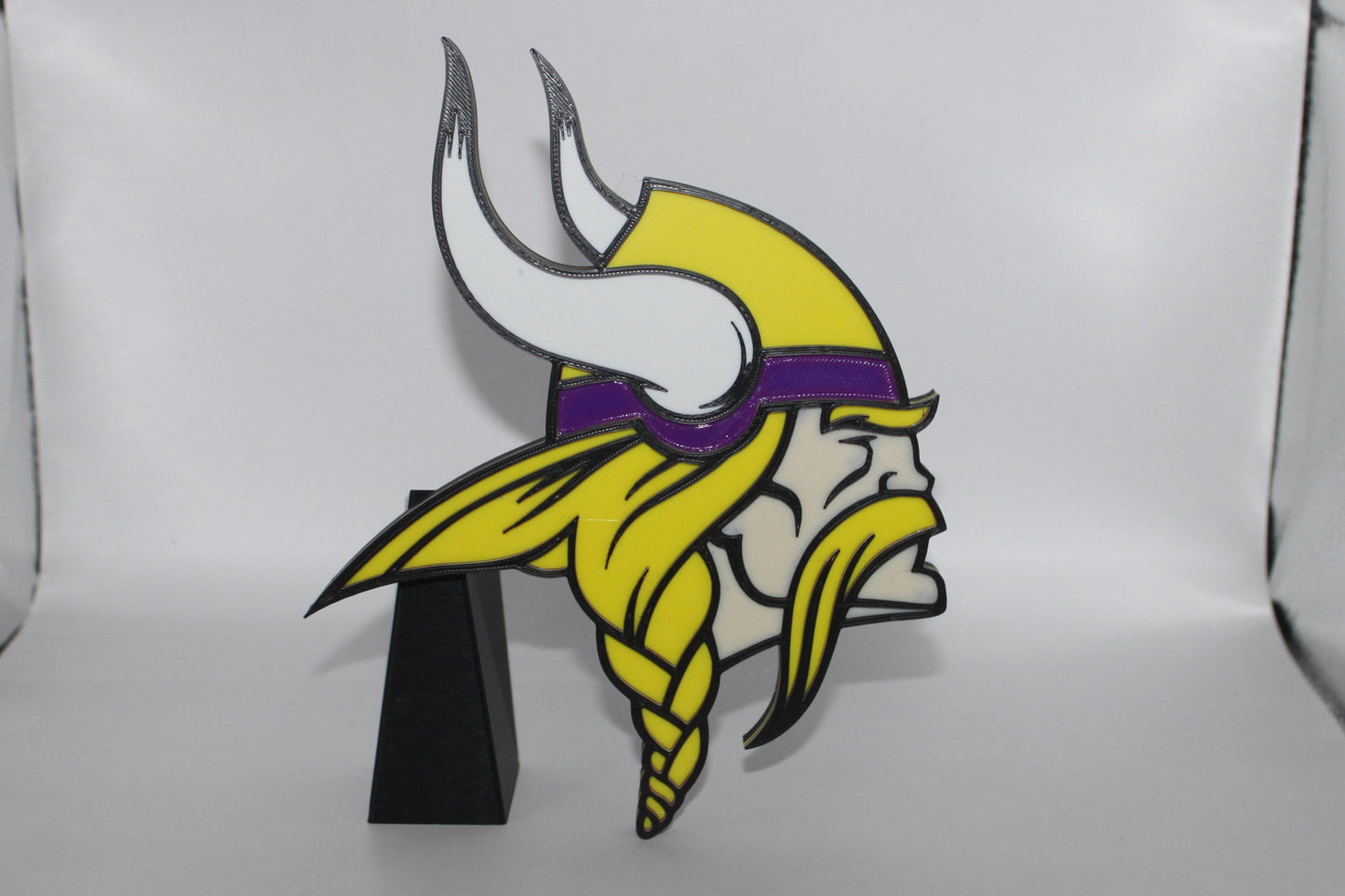 Minnesota Vikings, Vikings 3D printed Logo Sign Wall Desk Shelf Art