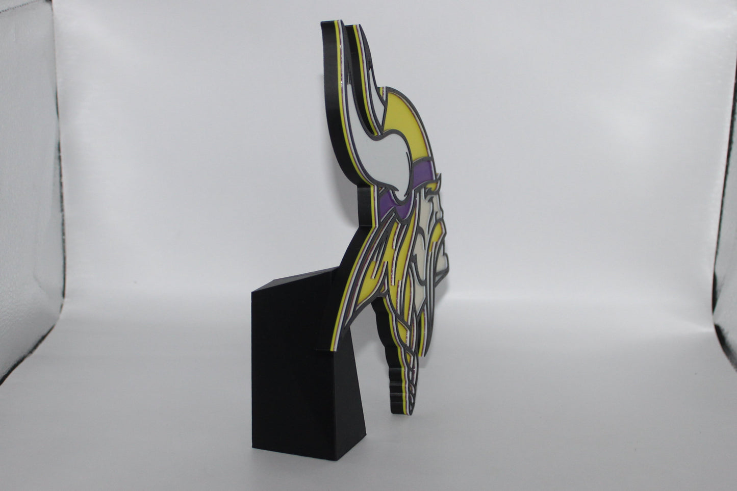 Minnesota Vikings, Vikings 3D printed Logo Sign Wall Desk Shelf Art