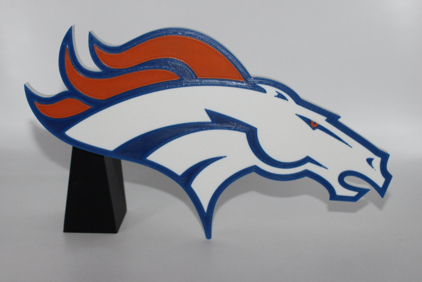 Denver Broncos, Broncos 3D printed Logo Sign Wall Desk Shelf Art