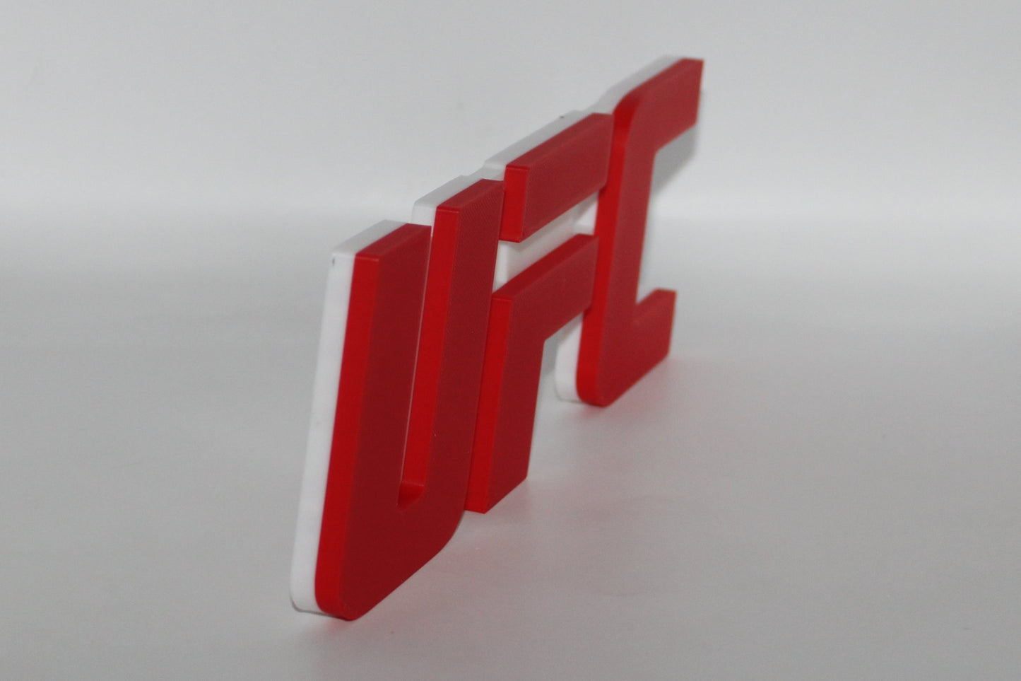 UFC 3D printed Logo Sign Wall Desk Shelf Art