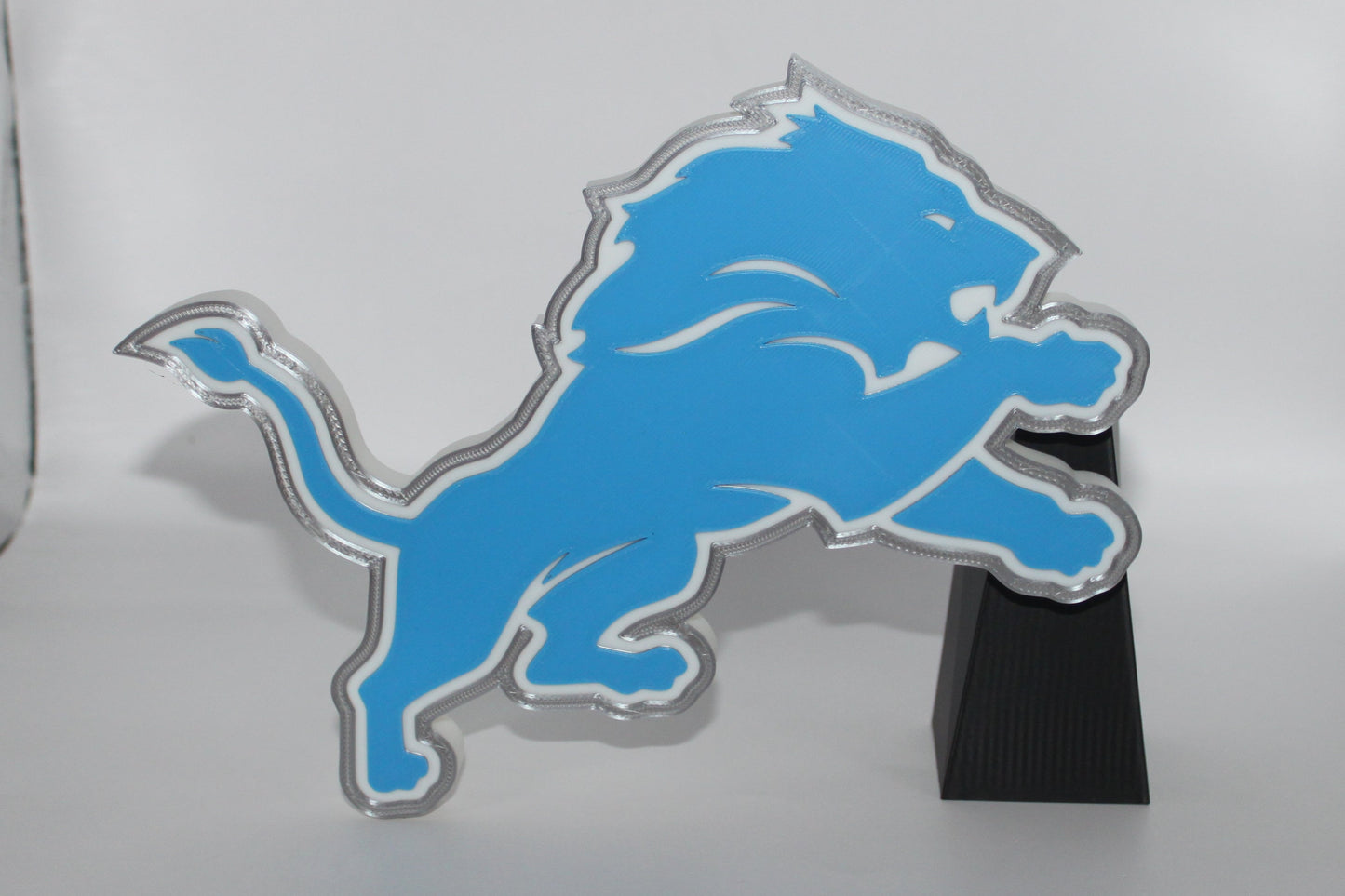 Detroit Lions, Lions 3D printed Logo Sign Wall Desk Shelf Art