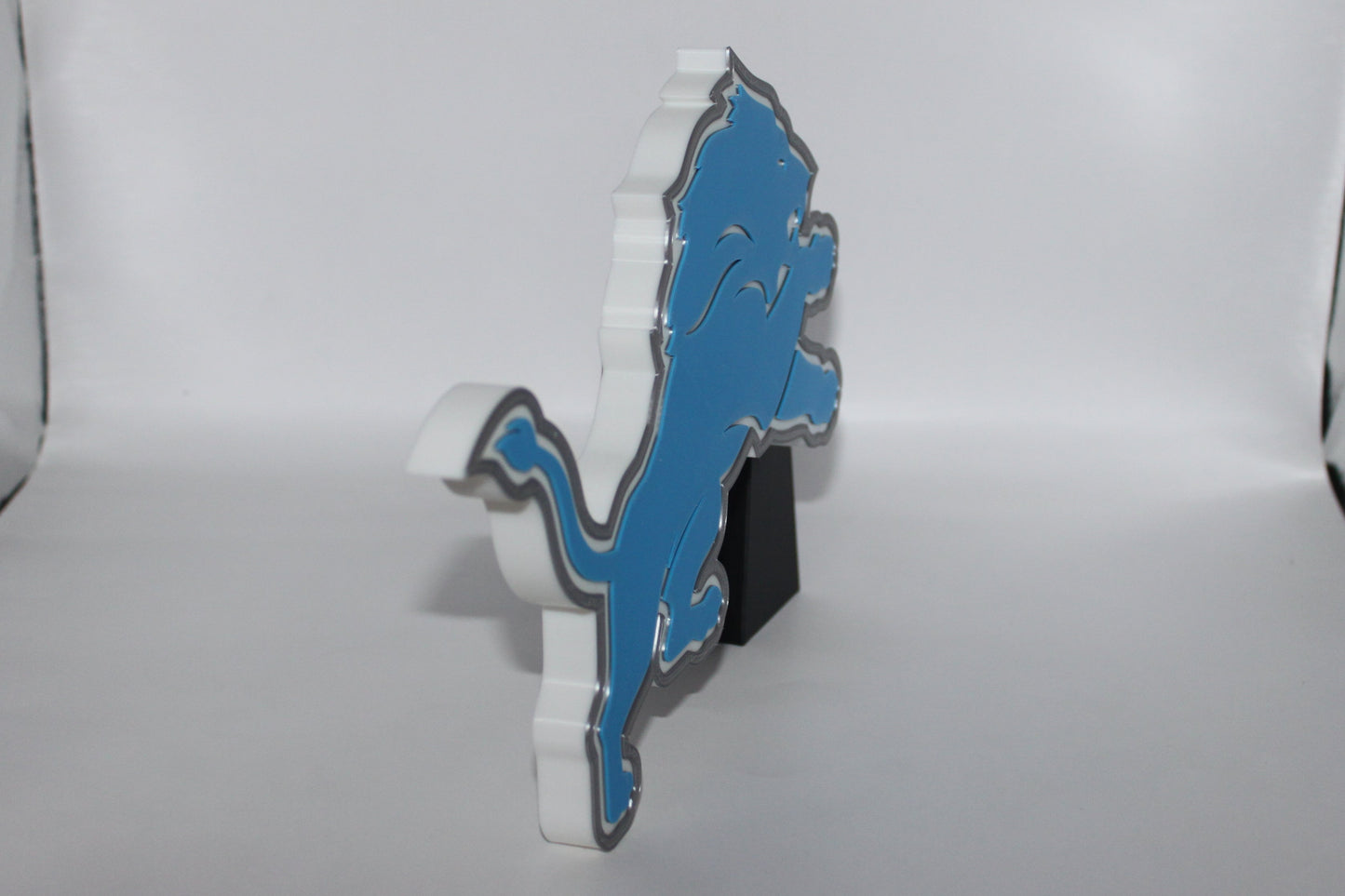 Detroit Lions, Lions 3D printed Logo Sign Wall Desk Shelf Art