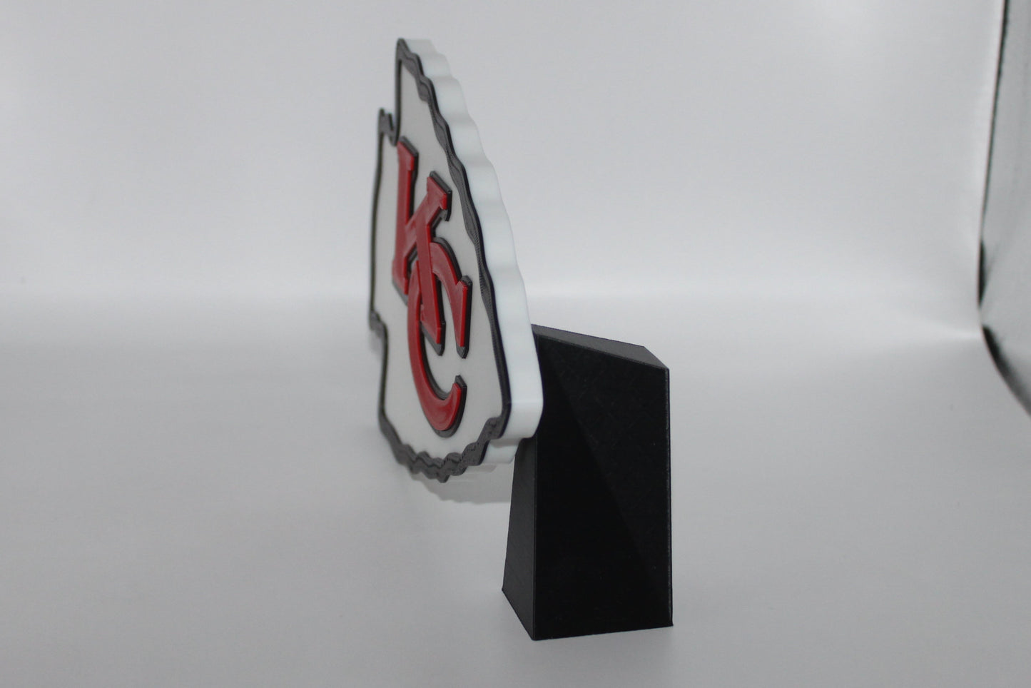 Kansas City Chiefs, Chiefs 3D printed Logo Sign Wall Desk Shelf Art