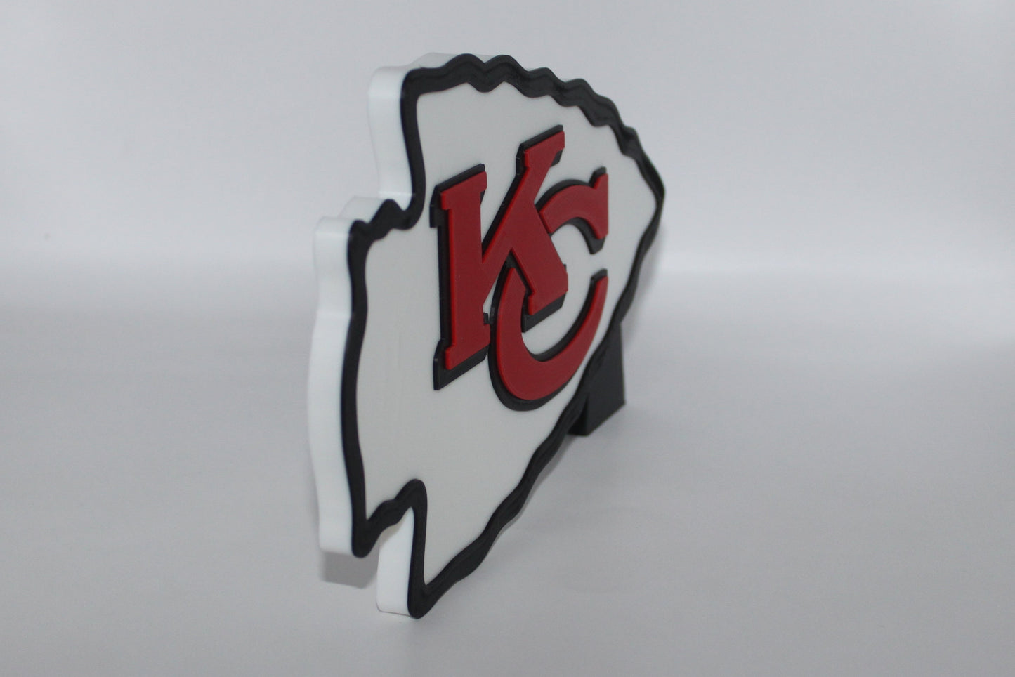 Kansas City Chiefs, Chiefs 3D printed Logo Sign Wall Desk Shelf Art