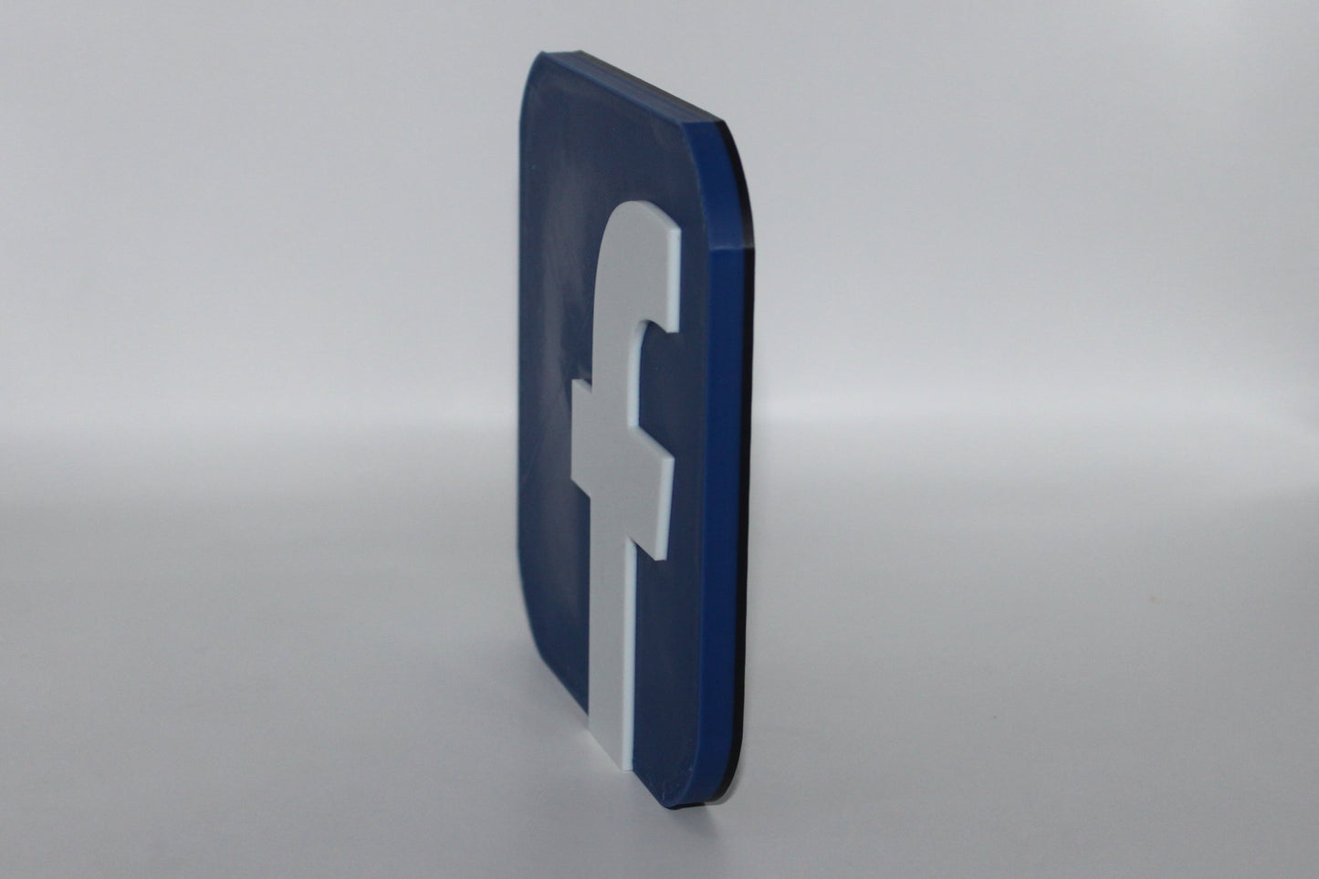 Facebook 3D printed Logo Sign Wall Desk Shelf Art