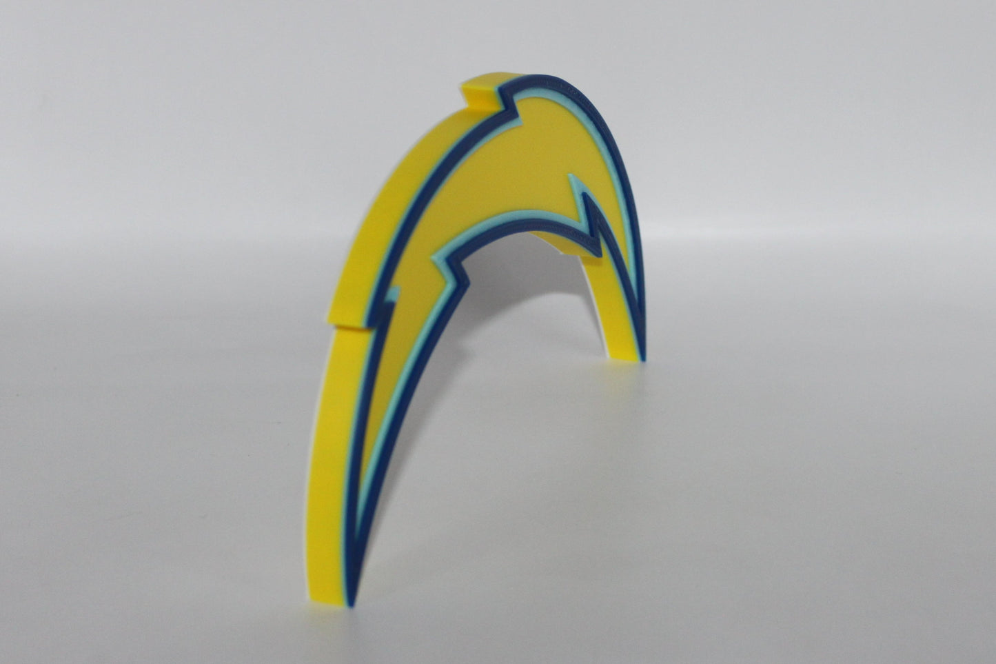 Los Angeles Chargers, National Football League 3D printed Logo Sign Wall Desk Shelf Art
