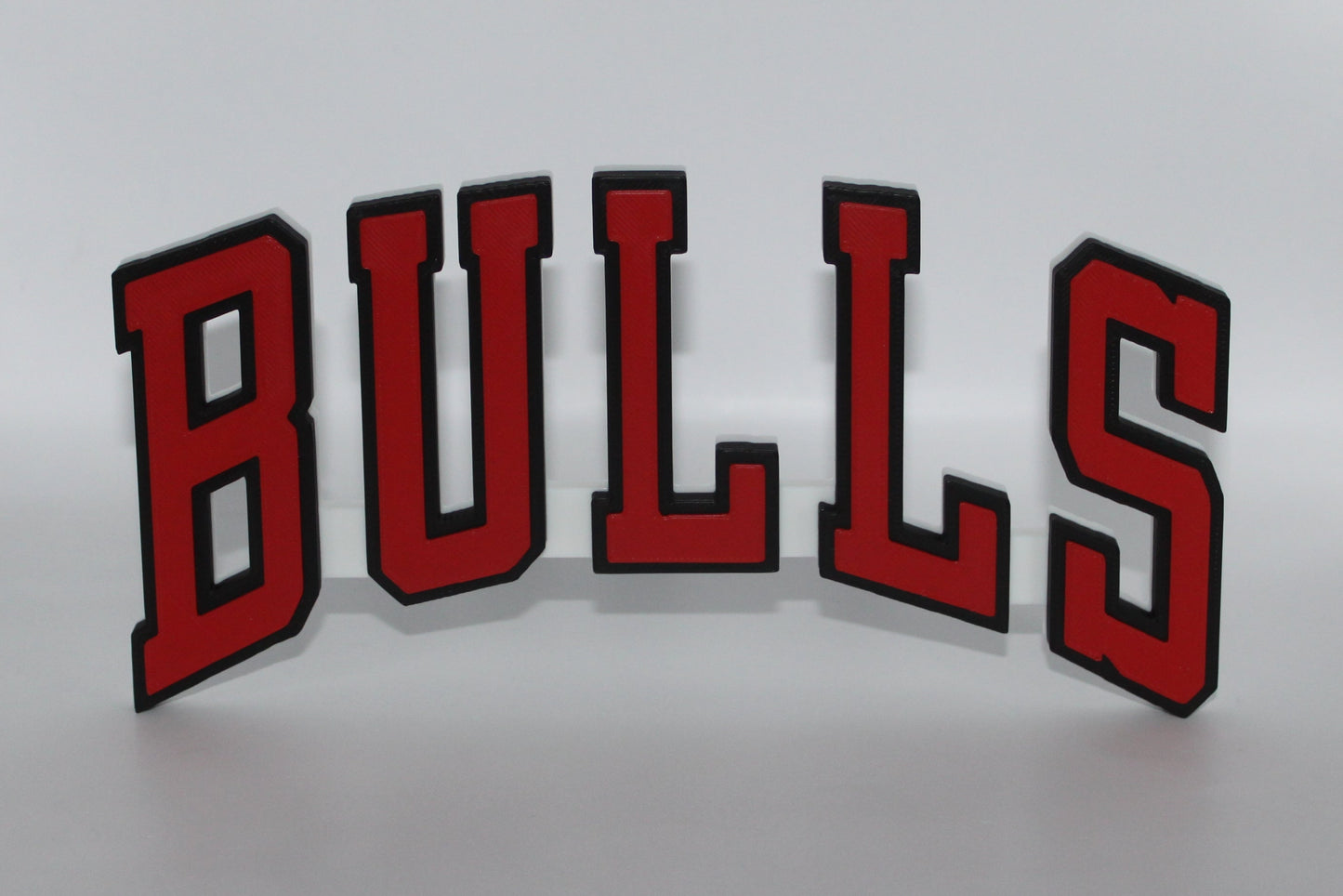 Chicago Bulls 3D printed Logo Sign Wall Desk Shelf Art