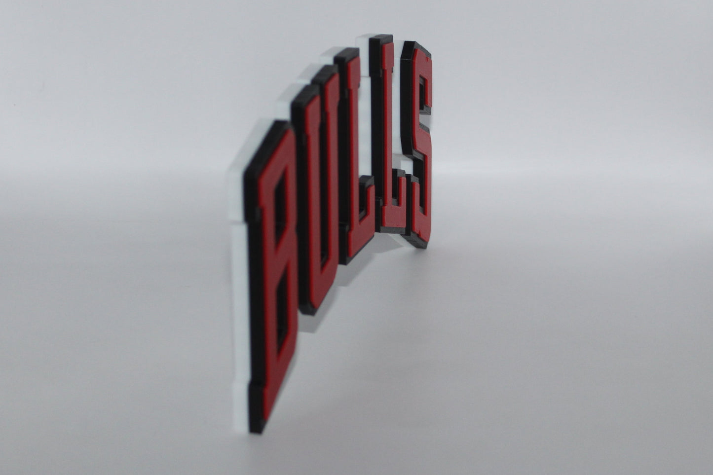Chicago Bulls 3D printed Logo Sign Wall Desk Shelf Art