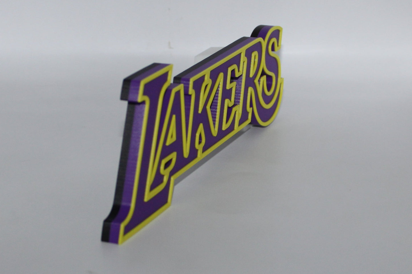 Los Angels Lakers 3D printed Logo Sign Wall Desk Shelf Art