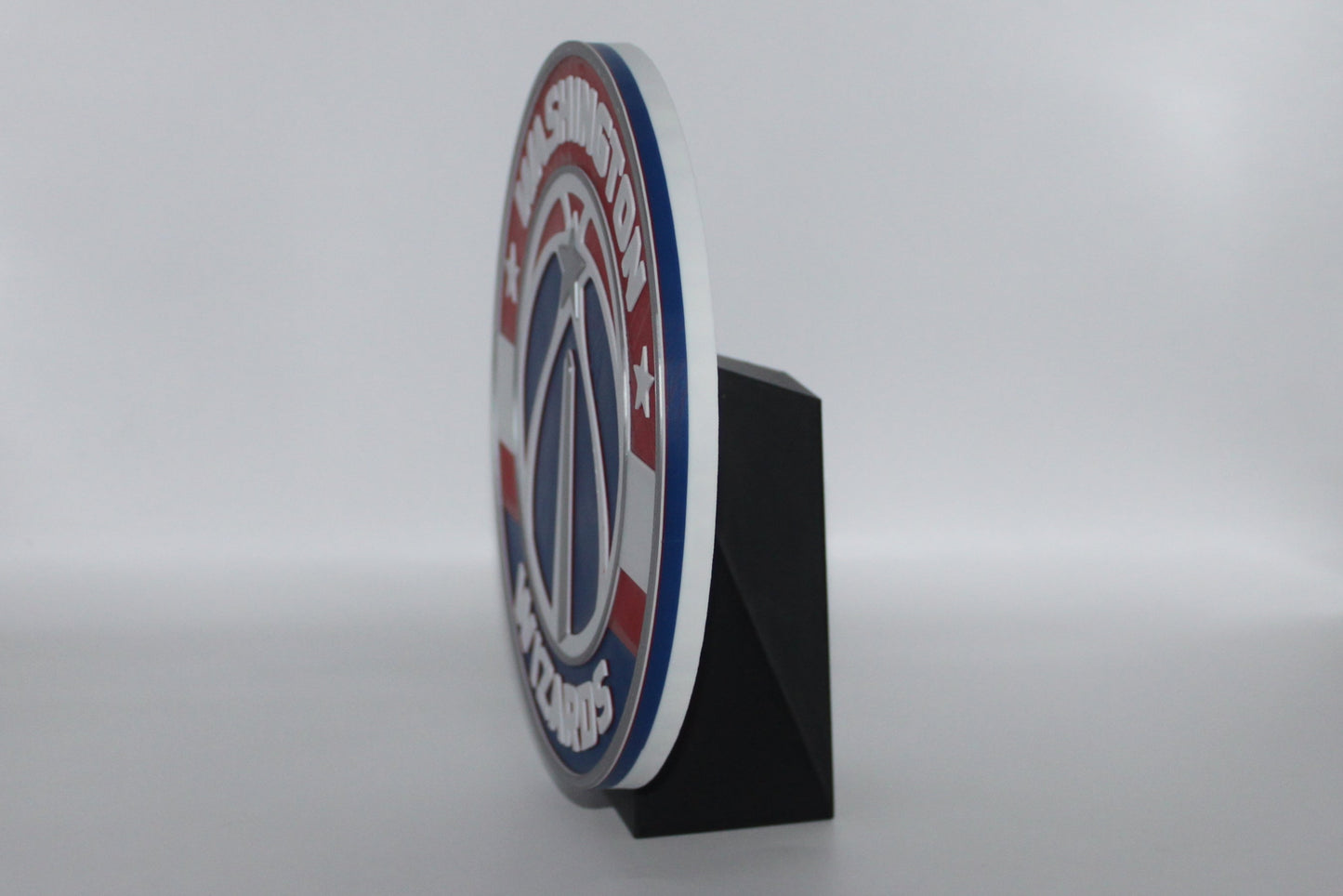 Washington Wizards 3D printed Logo Sign Wall Desk Shelf Art