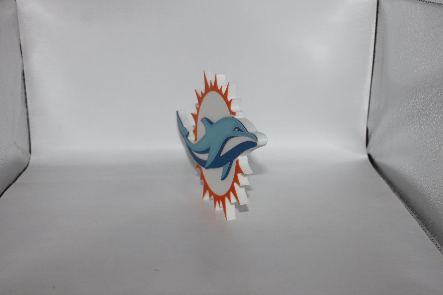Miami Dolphins, National Football League 3D printed Logo Sign Wall Desk Shelf Art