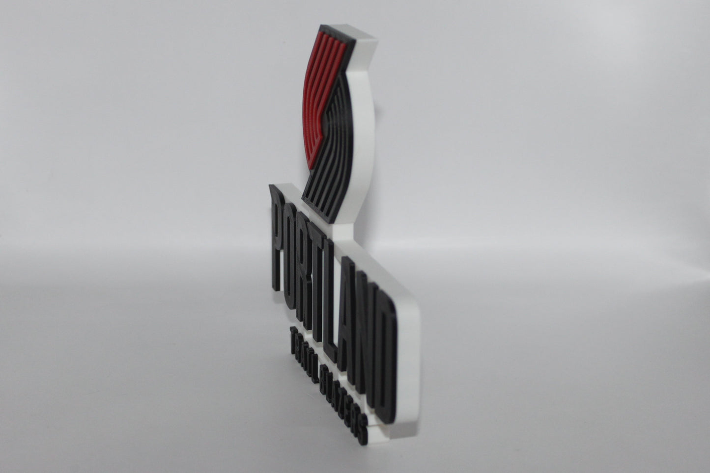 Portland Trail Blazers 3D printed Logo Sign Wall Desk Shelf Art