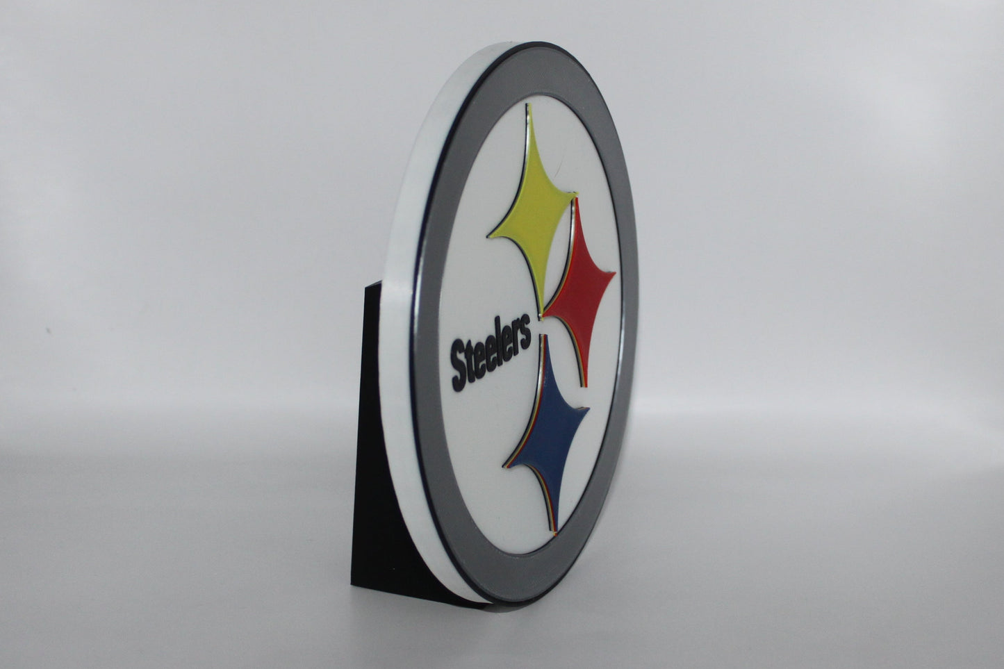 Pittsburgh Steelers, NFL 3D printed Logo, Sign, Wall, Desk, Fridge, Shelf Art