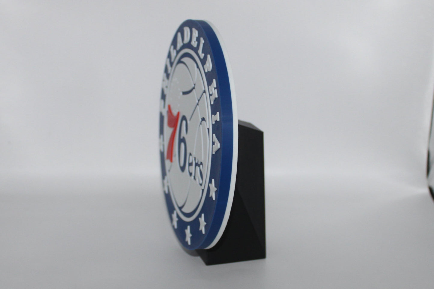 Philadelphia 76ers 3D printed Logo Sign Wall Desk Shelf Art