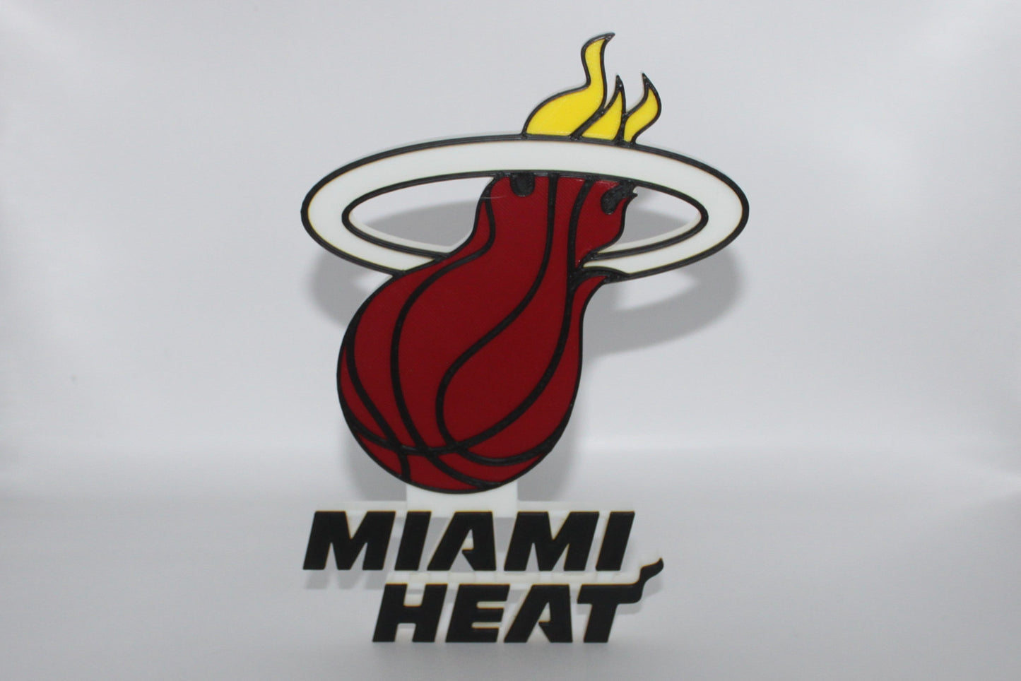 Miami Heat 3D printed Logo Sign Wall Desk Shelf Art