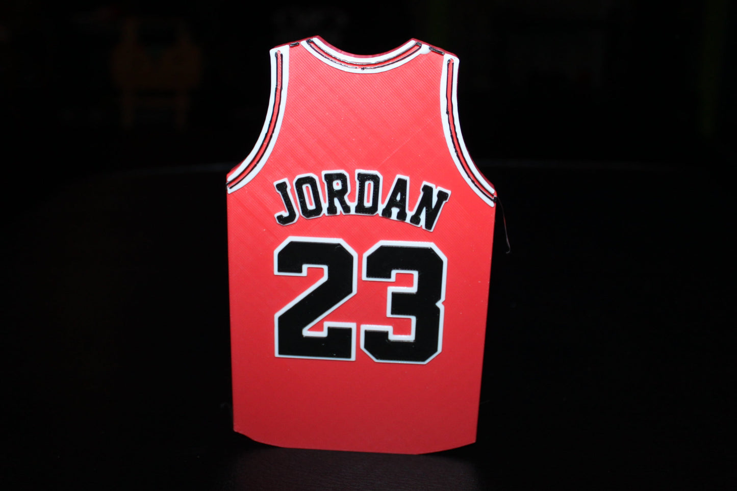 Michael Jordan,Bulls #23 Jersey 3D printed Logo Sign Wall Desk Shelf Art