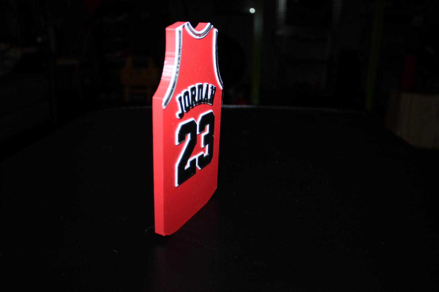 Michael Jordan,Bulls #23 Jersey 3D printed Logo Sign Wall Desk Shelf Art