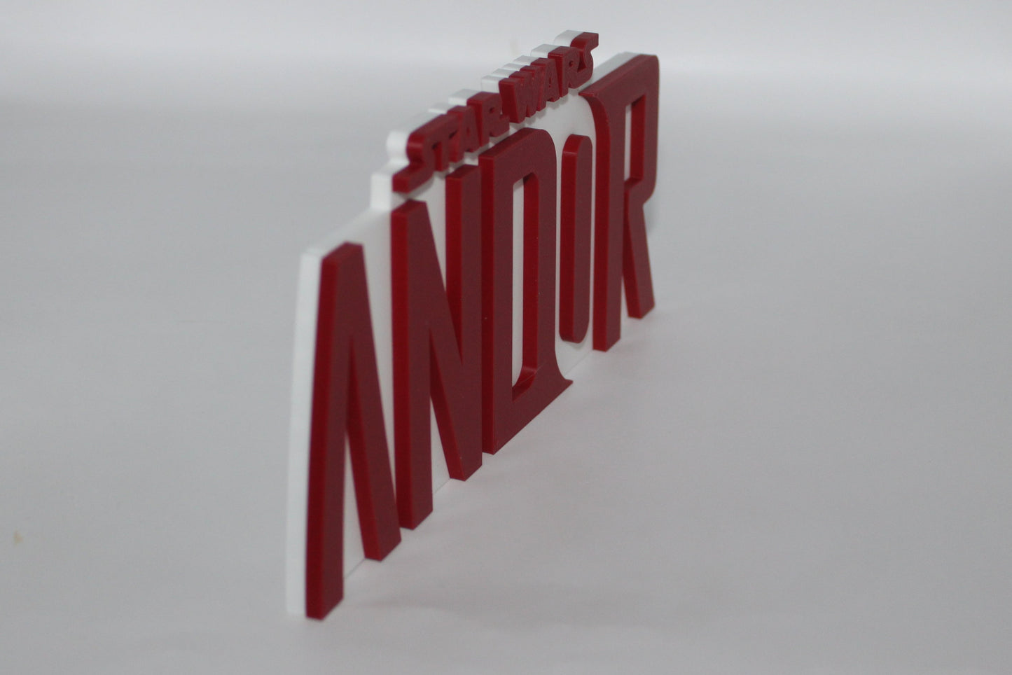 Andor 3D printed Logo Sign Wall Desk Shelf Art