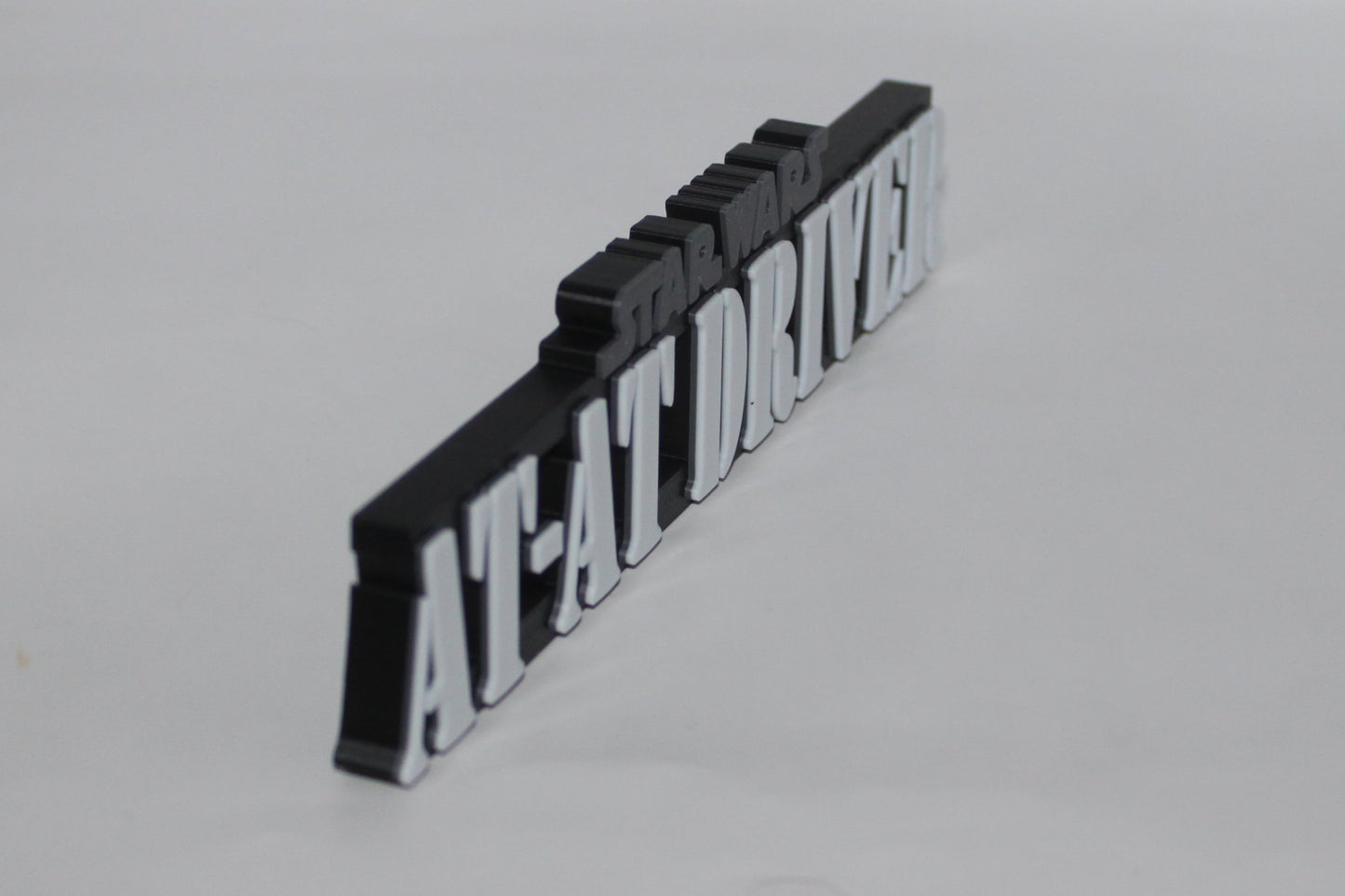 AT-AT Driver 3D printed Logo Sign Wall Desk Shelf Art
