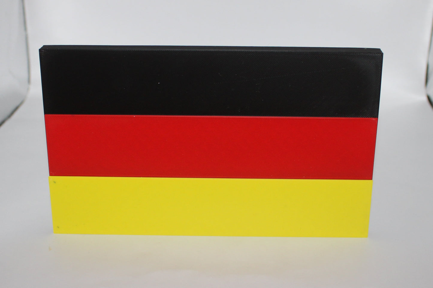 German Flag 3D printed Logo Sign Wall Desk Shelf Art