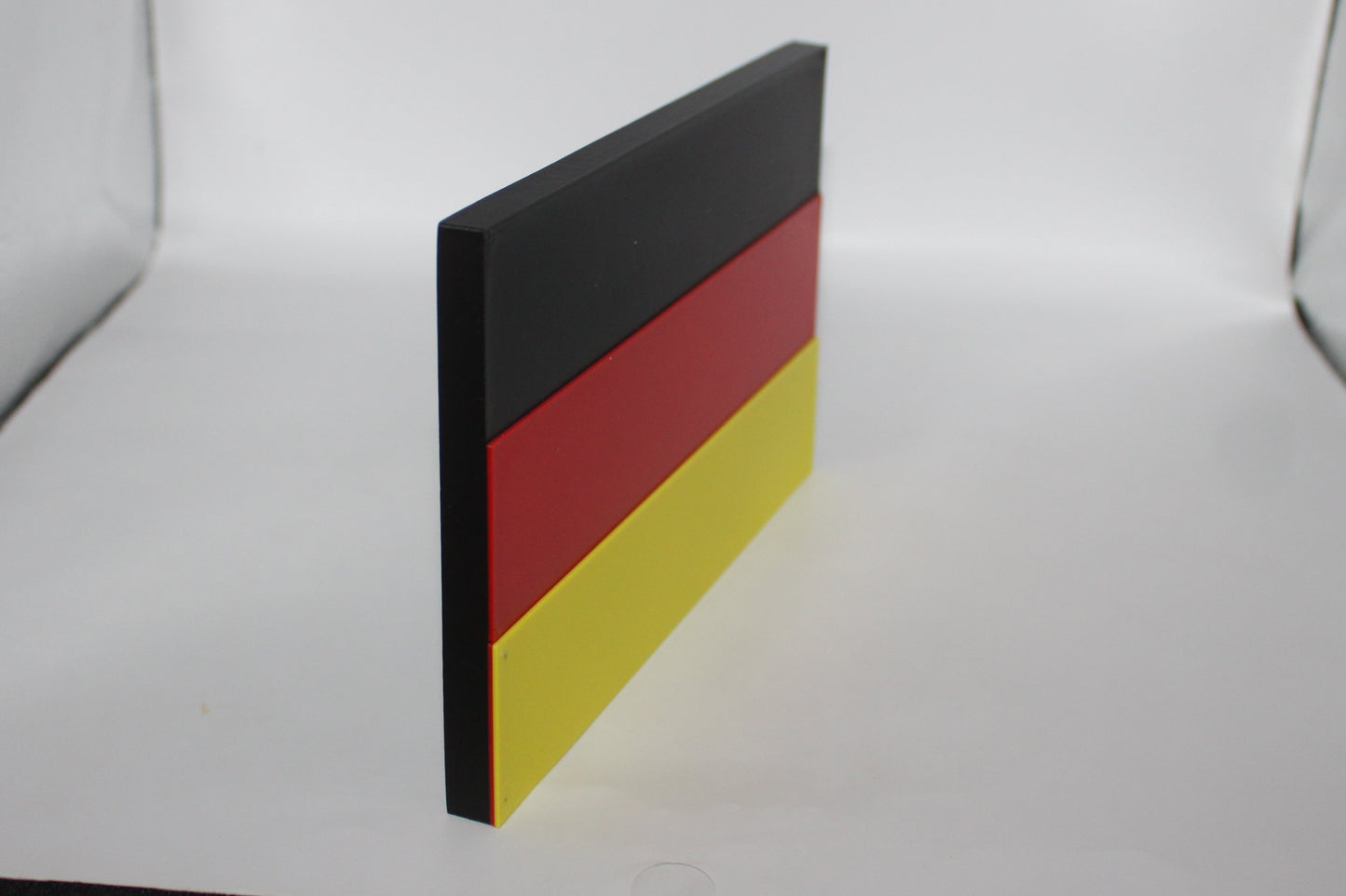 German Flag 3D printed Logo Sign Wall Desk Shelf Art