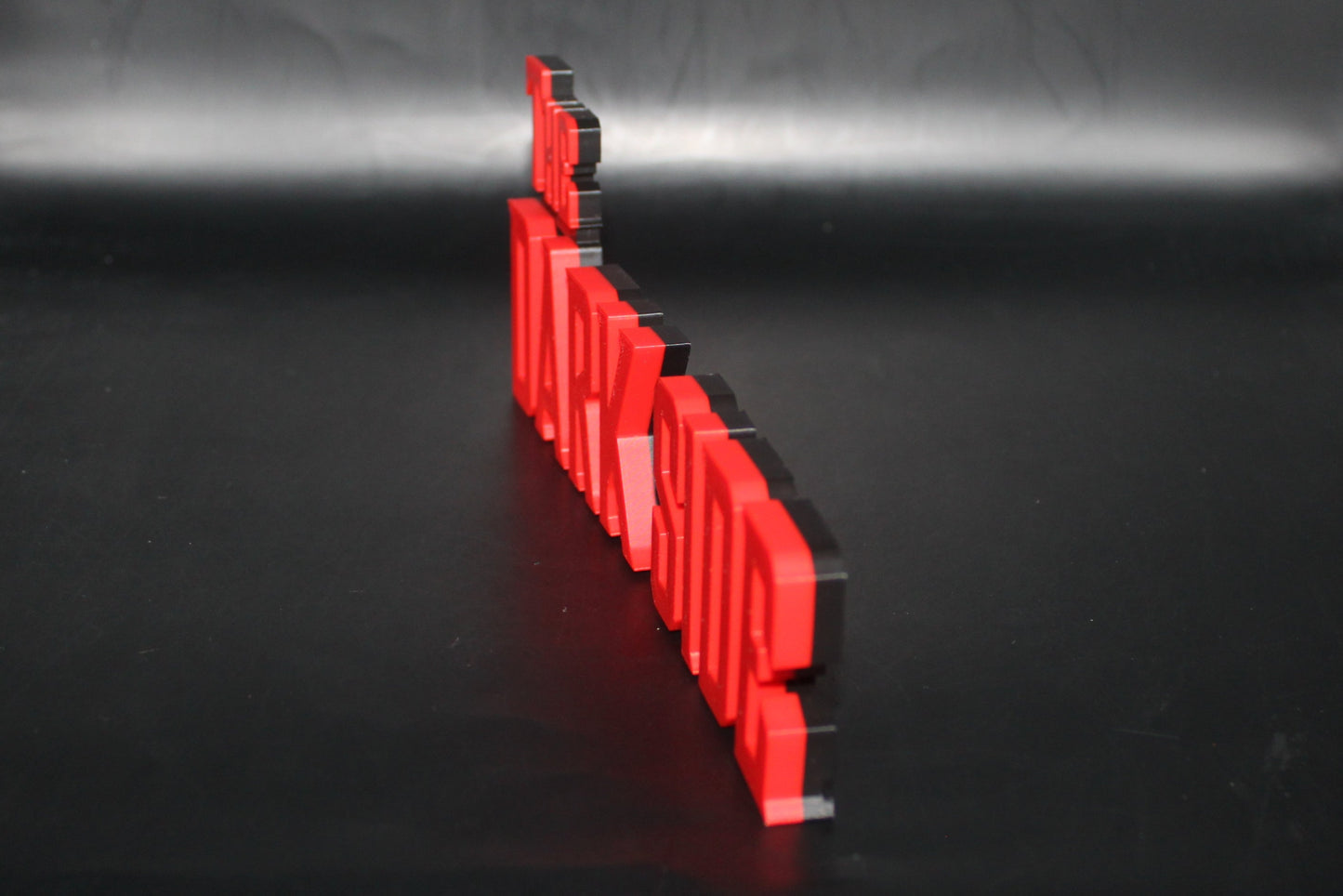 Dark Side 3D printed Logo Sign Wall Desk Shelf Art