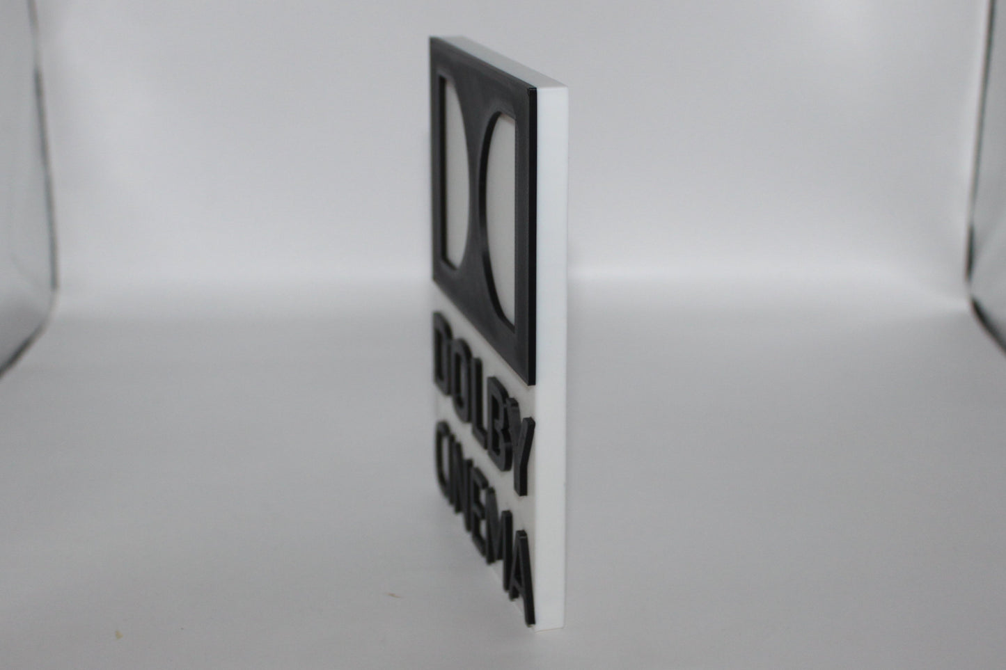 Dolby Cinema 3D printed Stand Desk Shelf Art