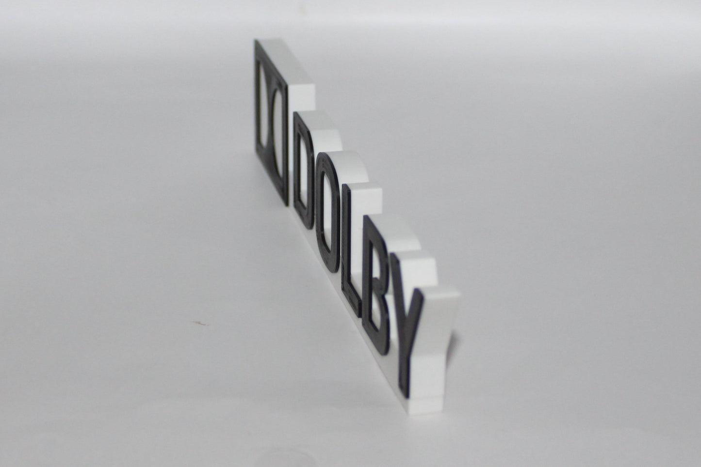 Dolby 3D printed Stand Desk Shelf Art