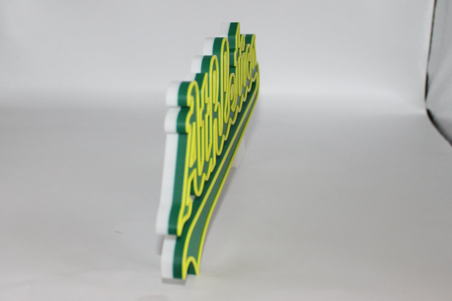Oakland Athletics 3D printed Logo Sign Wall Desk Shelf Art