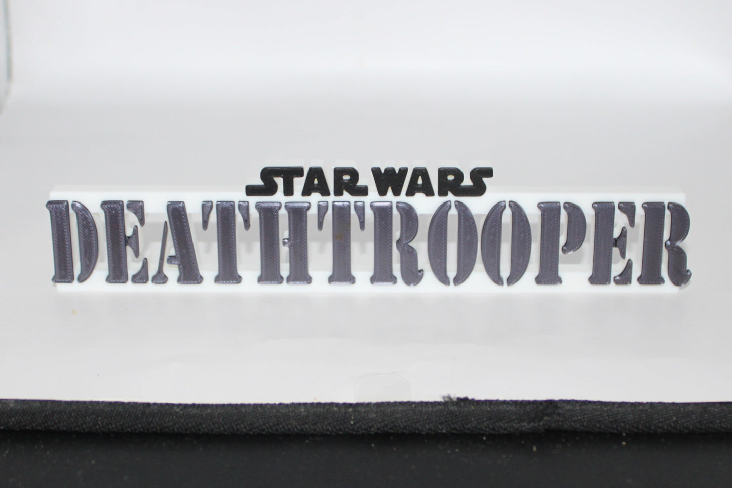 Star Wars Death Trooper 3D printed Logo Art