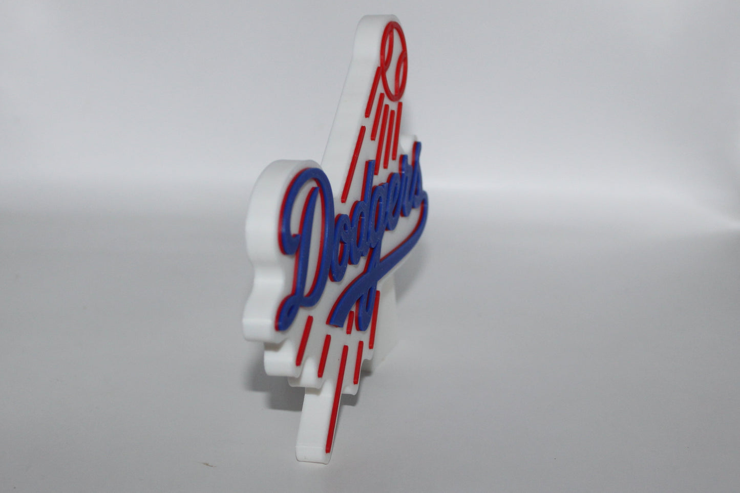 Los Angeles Dodgers 3D printed Logo Sign Wall Desk Shelf Art